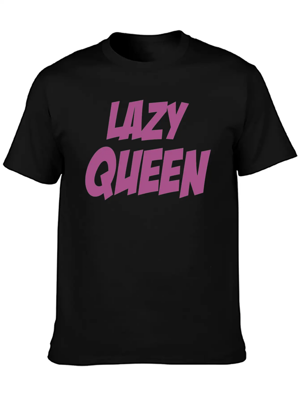Lazy Queen 9 Stylish Everyday T-Shirt – Unisex Basic Cotton Tee