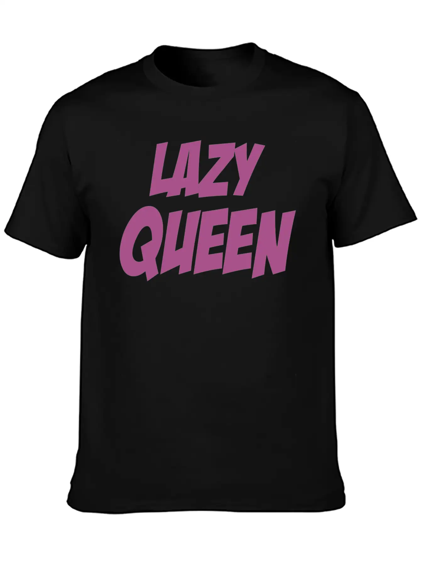 Lazy Queen 9 Stylish Everyday T-Shirt – Unisex Basic Cotton Tee