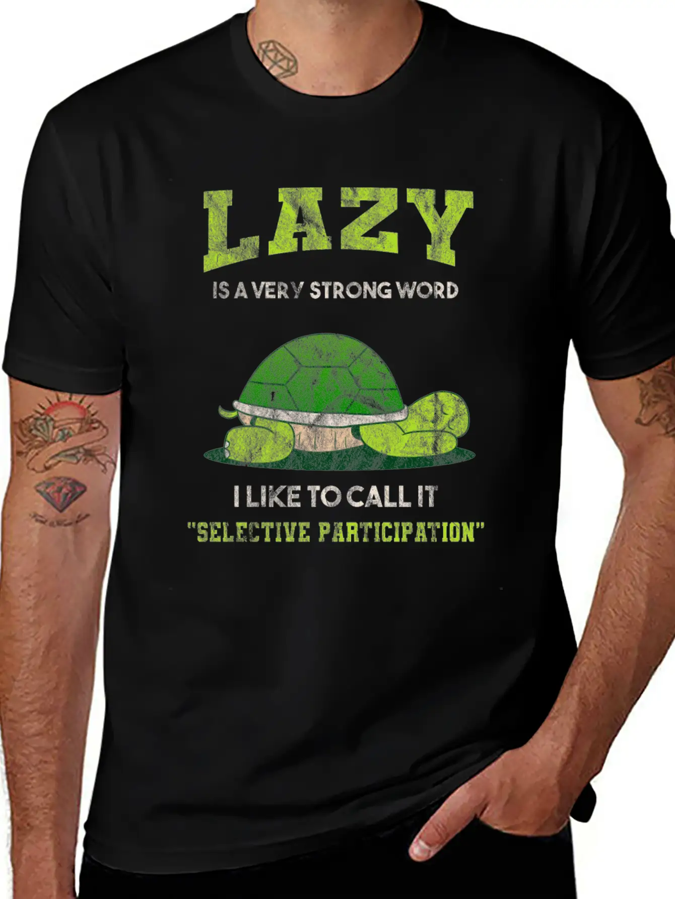 Lazy Slogan Funny Casual Graphic T-Shirt – Simple And Comfortable Daily Wear