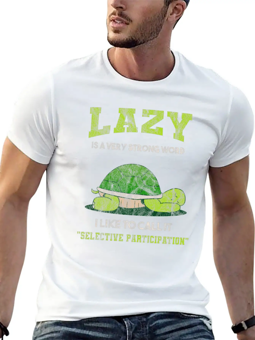 Lazy Slogan Funny Casual Graphic T-Shirt – Simple And Comfortable Daily Wear