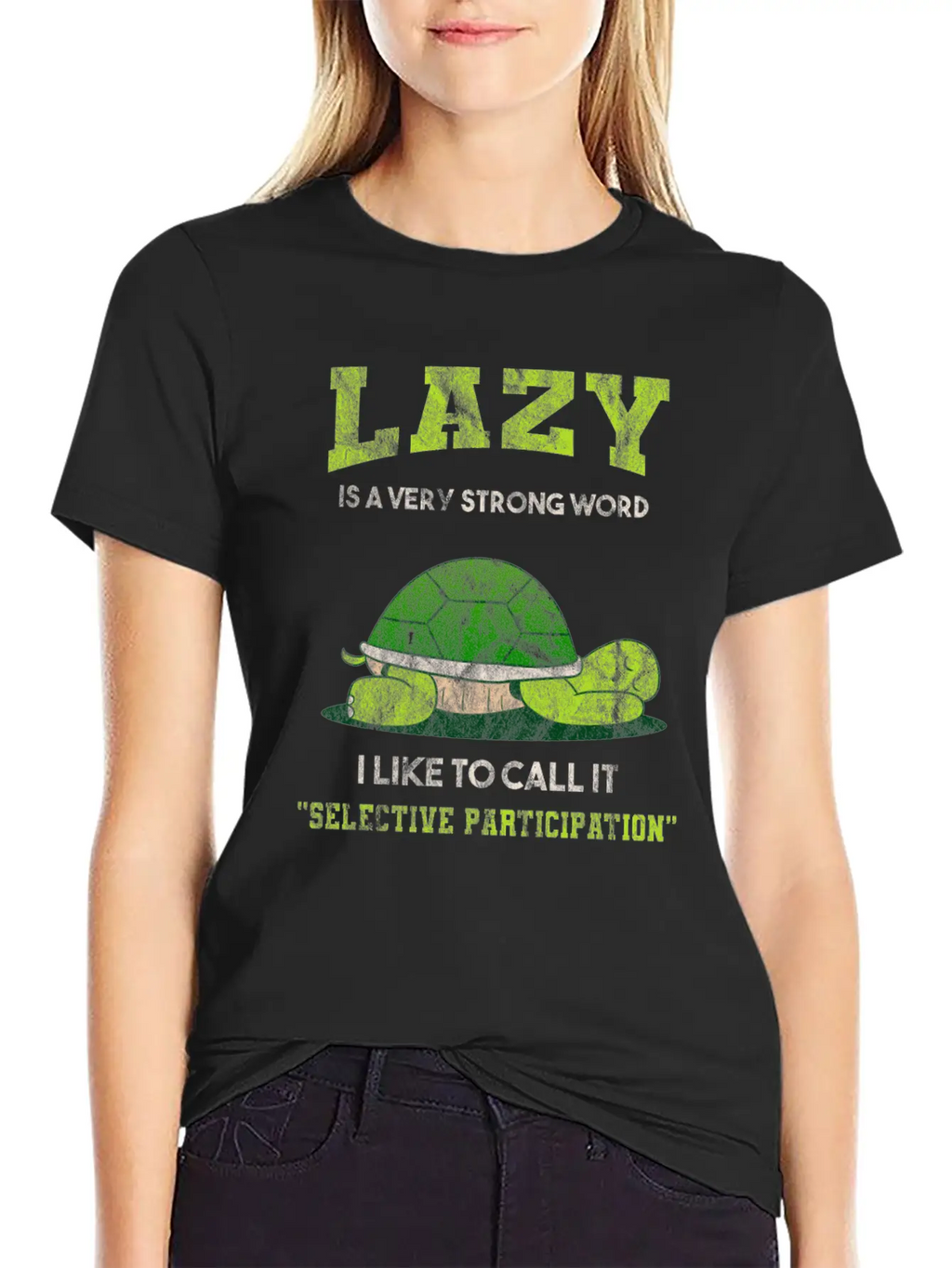 Lazy Slogan Funny Casual Graphic T-Shirt – Simple And Comfortable Daily Wear