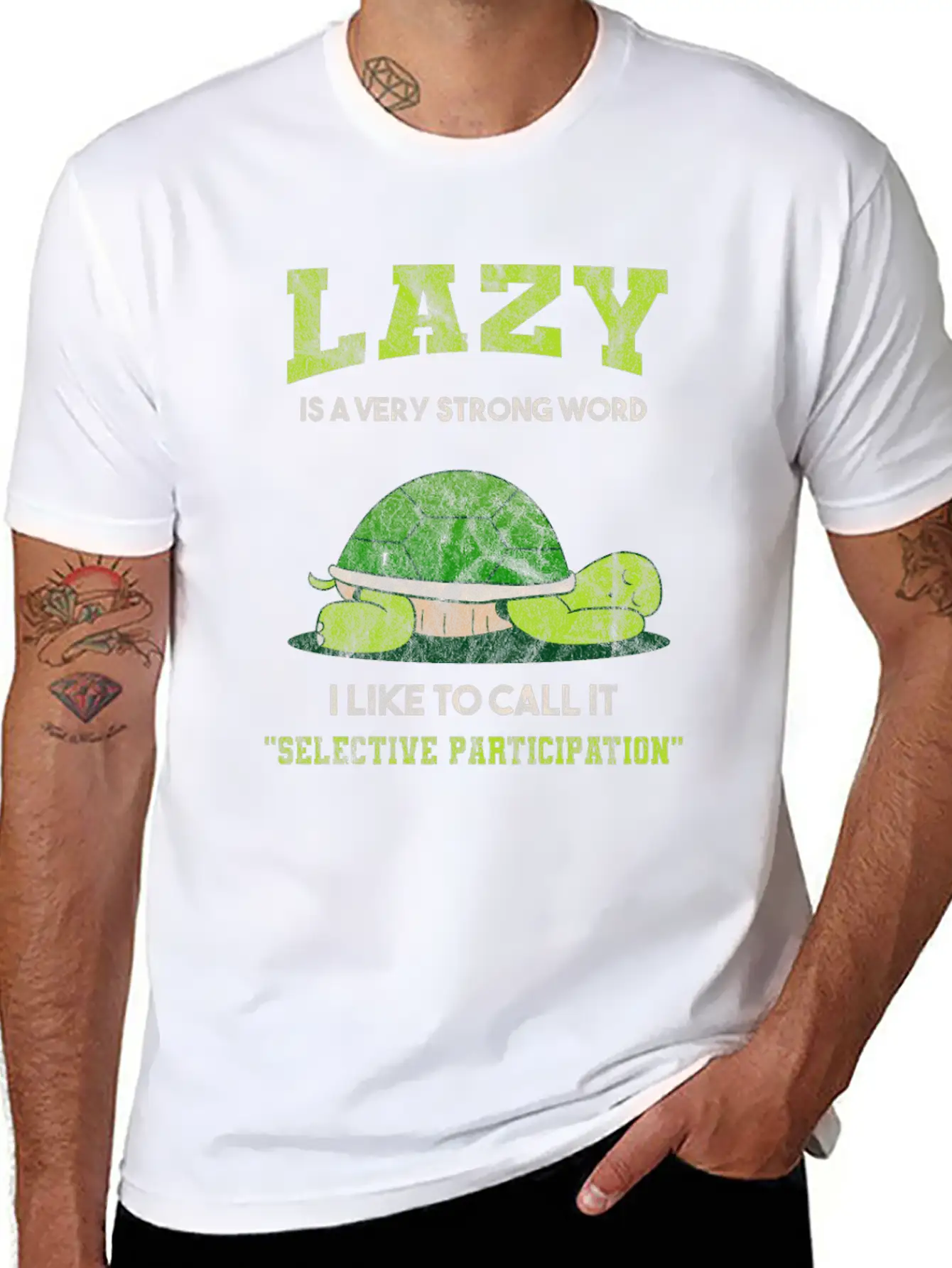 Lazy Slogan Funny Casual Graphic T-Shirt – Simple And Comfortable Daily Wear