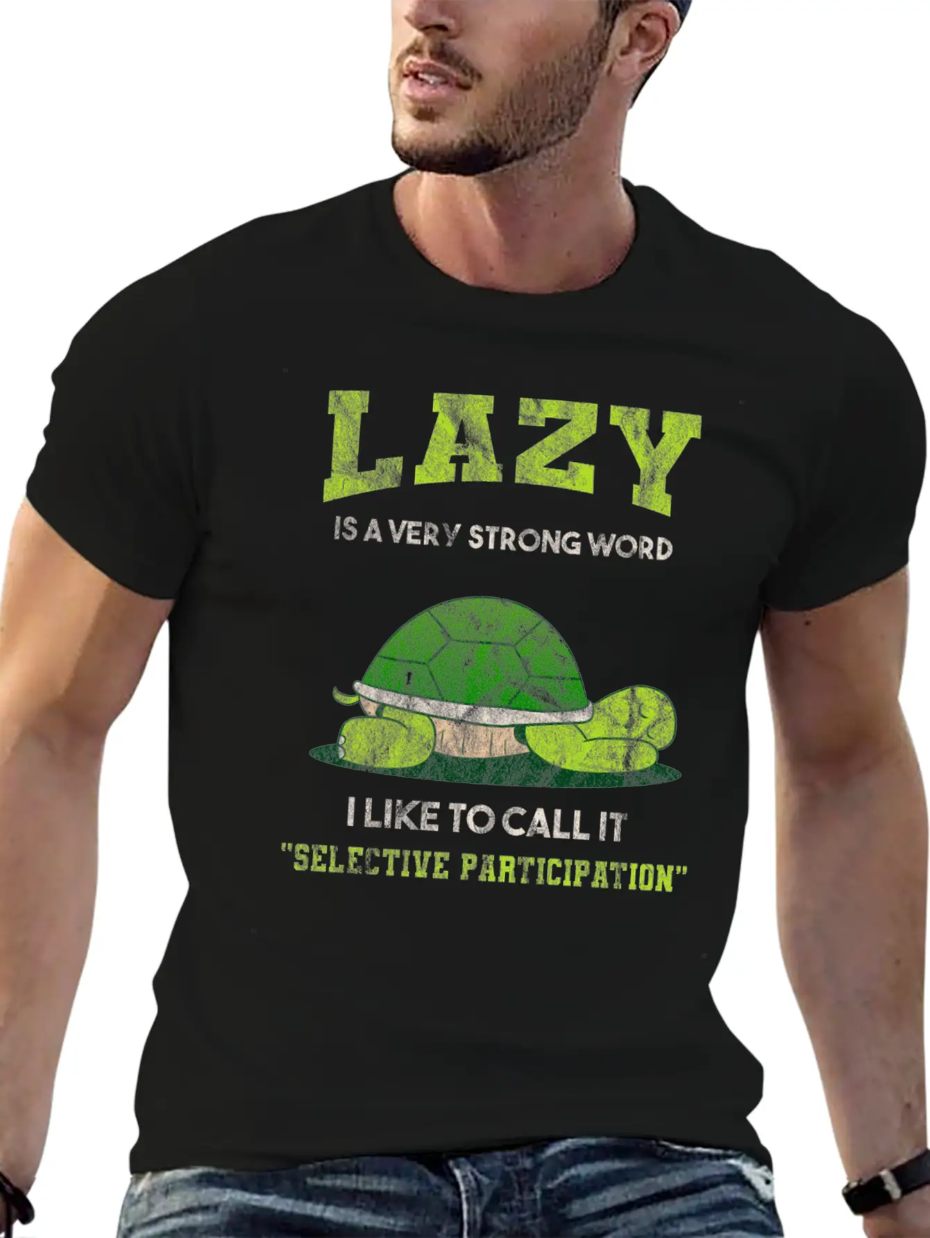 Lazy Slogan Funny Casual Graphic T-Shirt – Simple And Comfortable Daily Wear