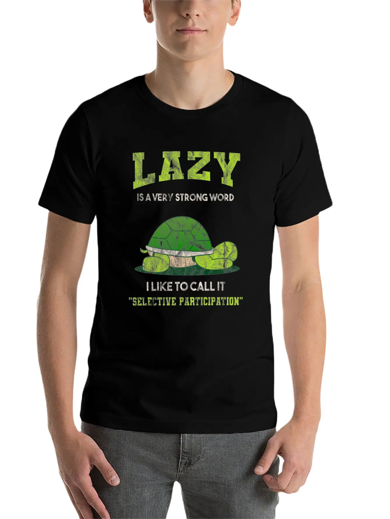 Lazy Slogan Funny Casual Graphic T-Shirt – Simple And Comfortable Daily Wear