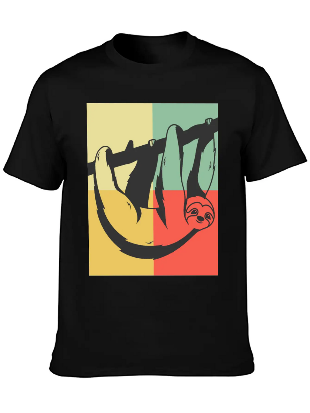 Lazy Sloth Unisex Casual T-Shirt – Clean Design For Daily Comfort