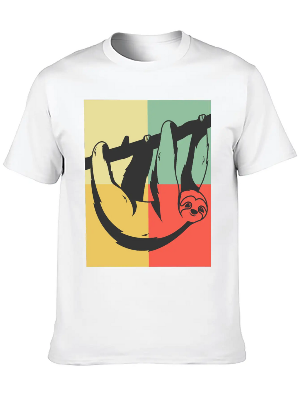 Lazy Sloth Unisex Casual T-Shirt – Clean Design For Daily Comfort