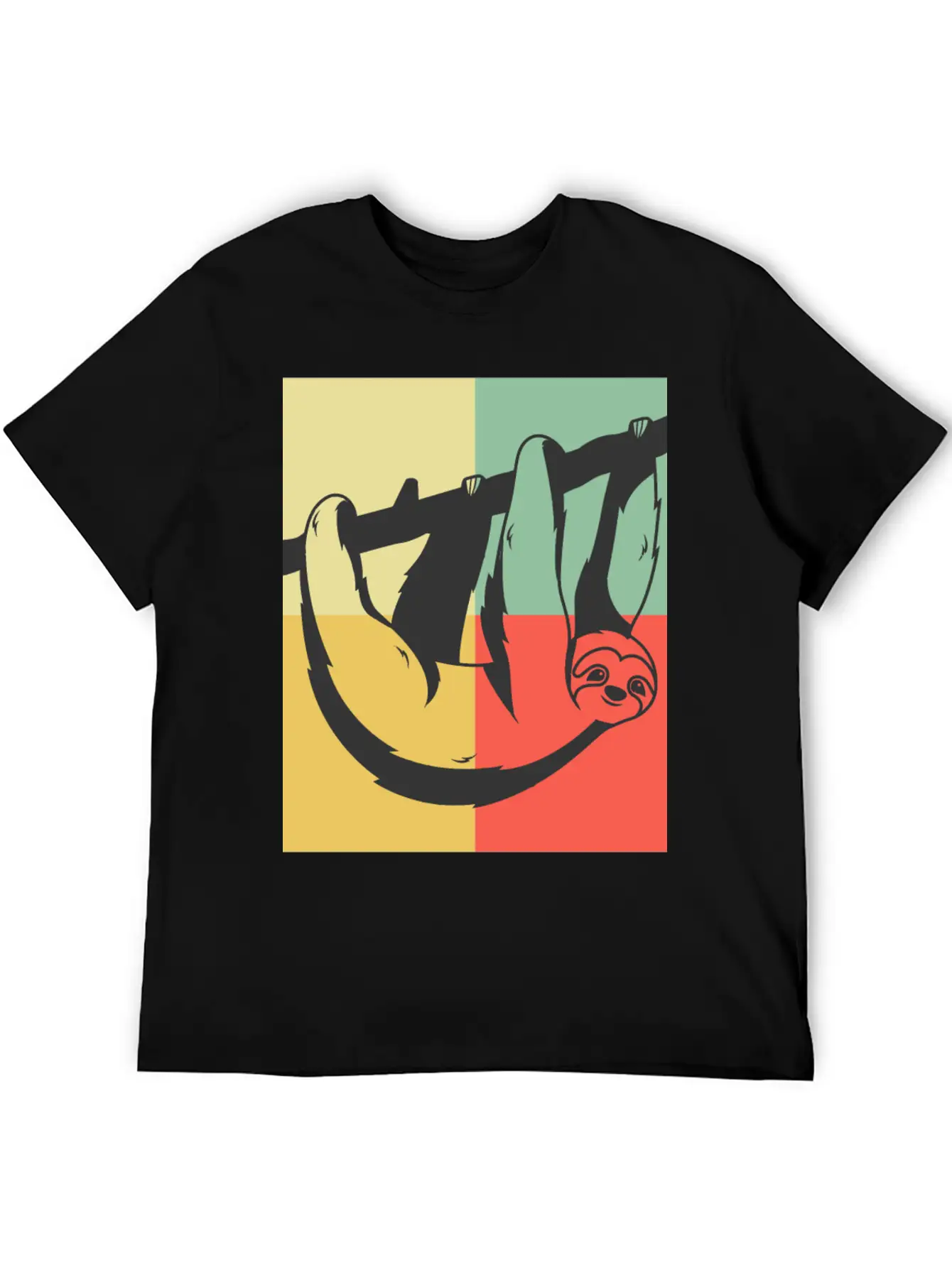 Lazy Sloth Unisex Casual T-Shirt – Clean Design For Daily Comfort