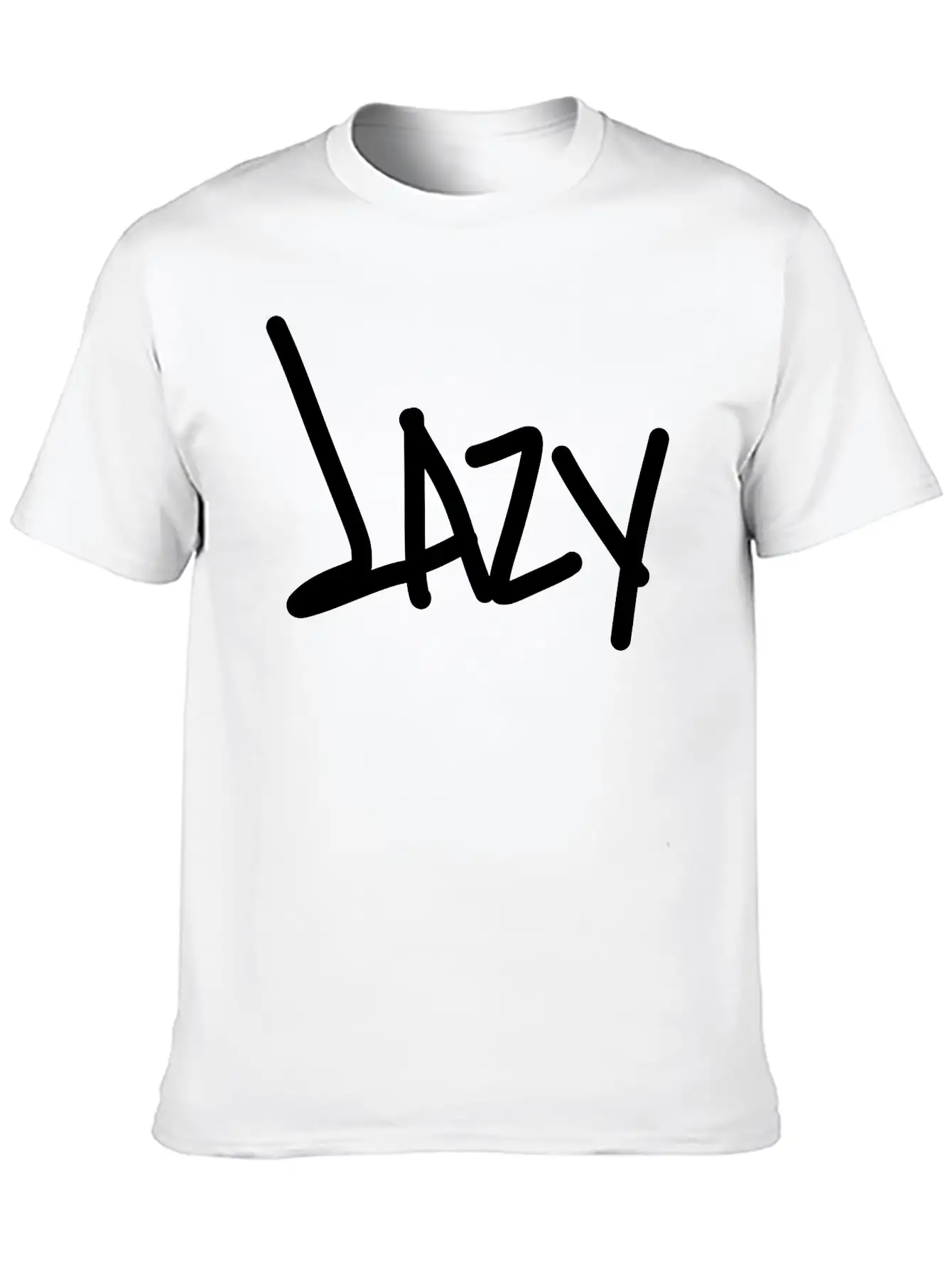 Lazy Unisex Casual T-Shirt – Clean Design For Daily Comfort