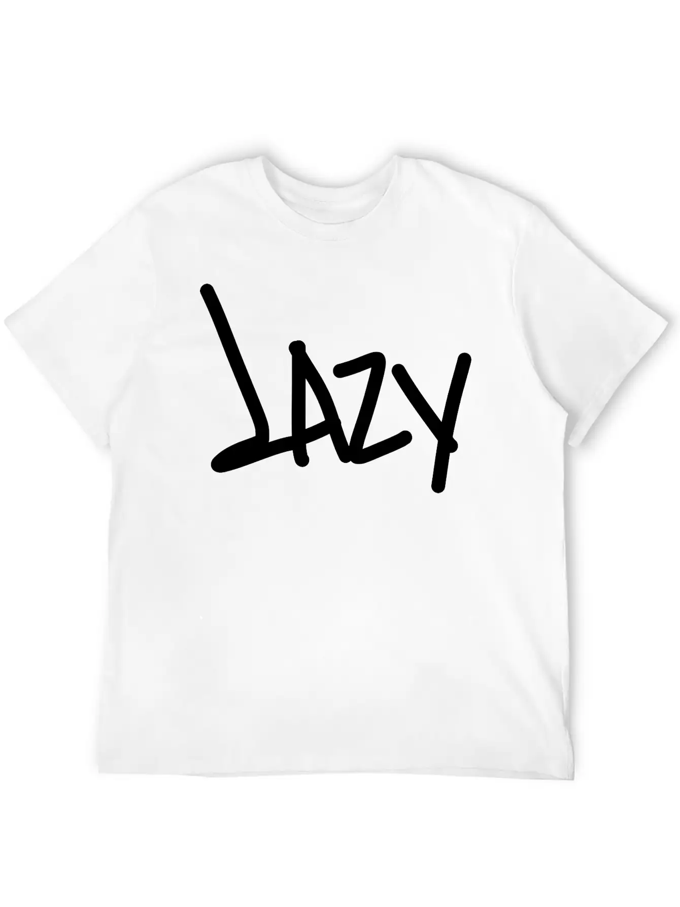 Lazy Unisex Casual T-Shirt – Clean Design For Daily Comfort