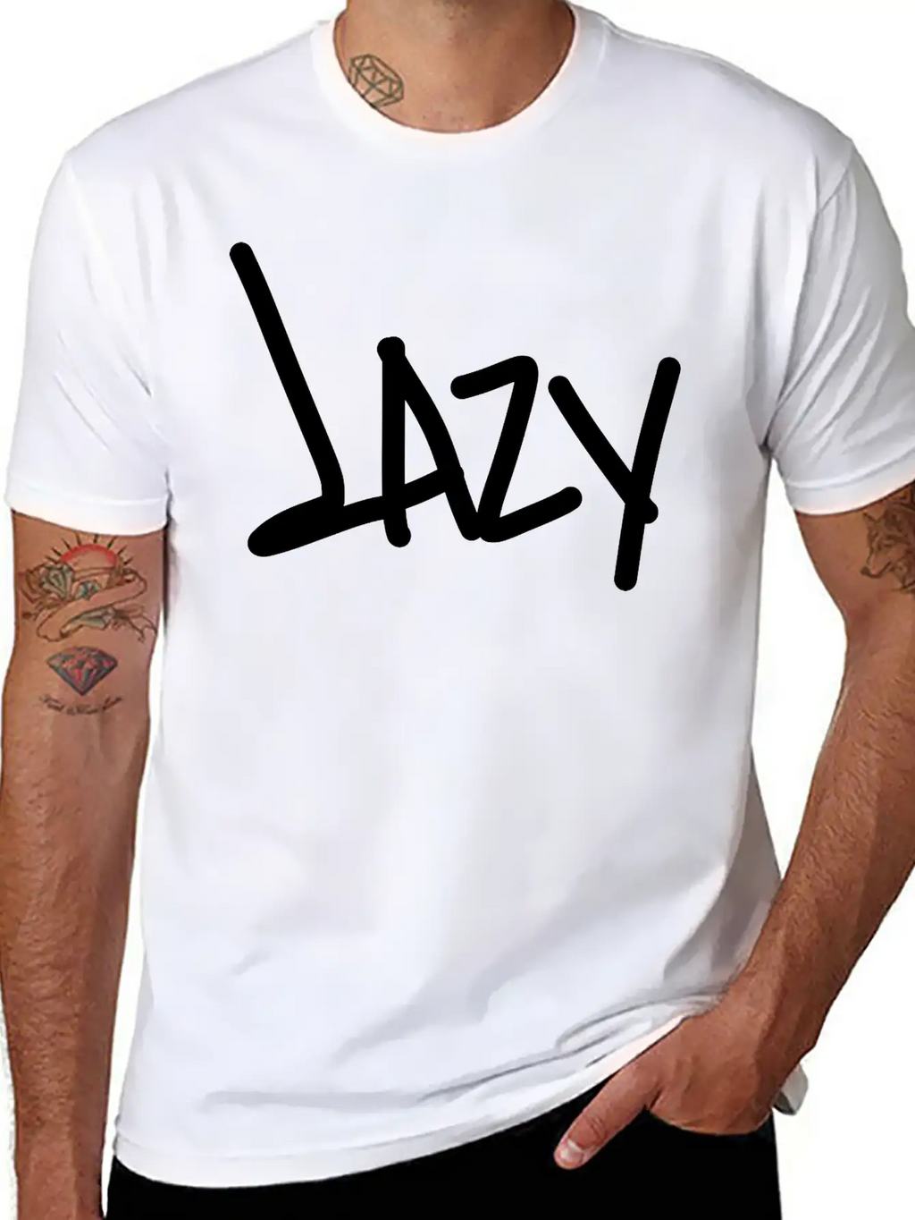 Lazy Unisex Casual T-Shirt – Clean Design For Daily Comfort