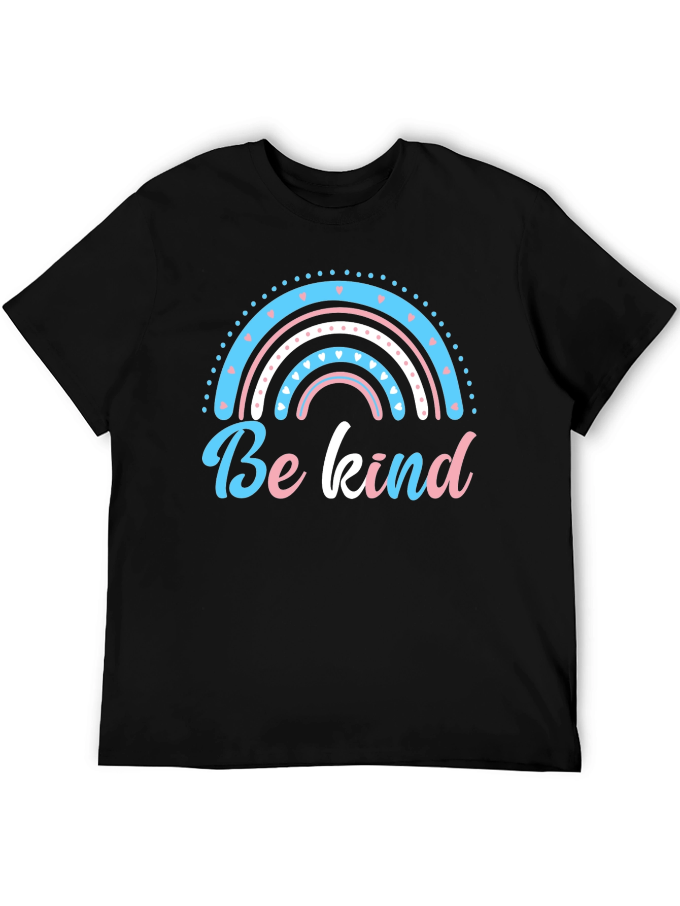 Be Kind Rainbow Graphic T-Shirt