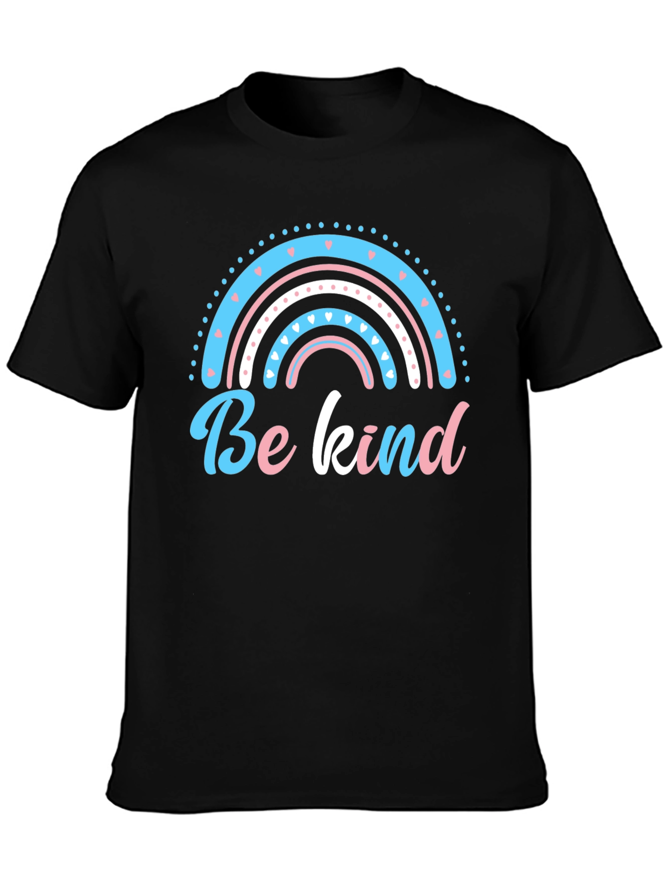 Be Kind Rainbow Graphic T-Shirt