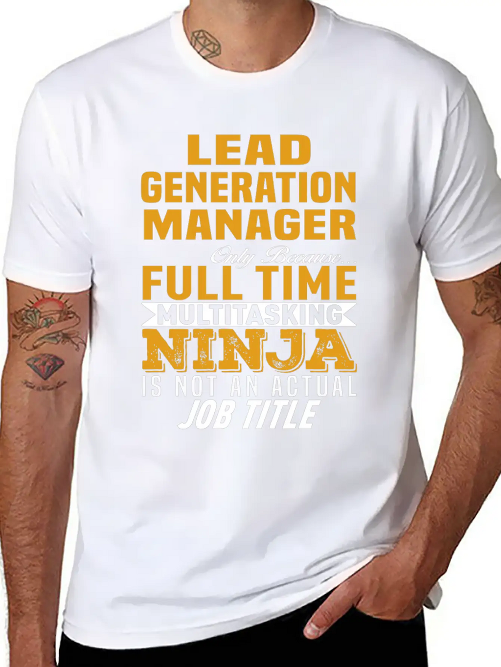 Lead Generation Manager Unisex Casual T-Shirt – Clean Design For Daily Comfort