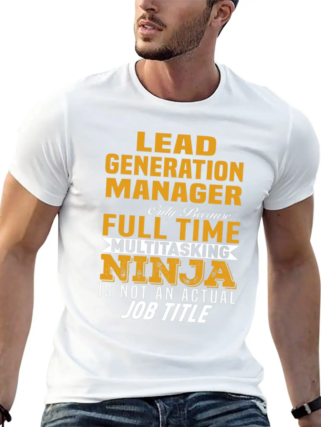 Lead Generation Manager Unisex Casual T-Shirt – Clean Design For Daily Comfort