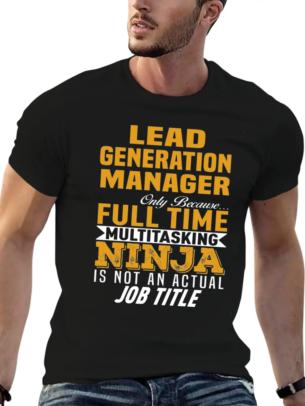 Lead Generation Manager Unisex Casual T-Shirt – Clean Design For Daily Comfort
