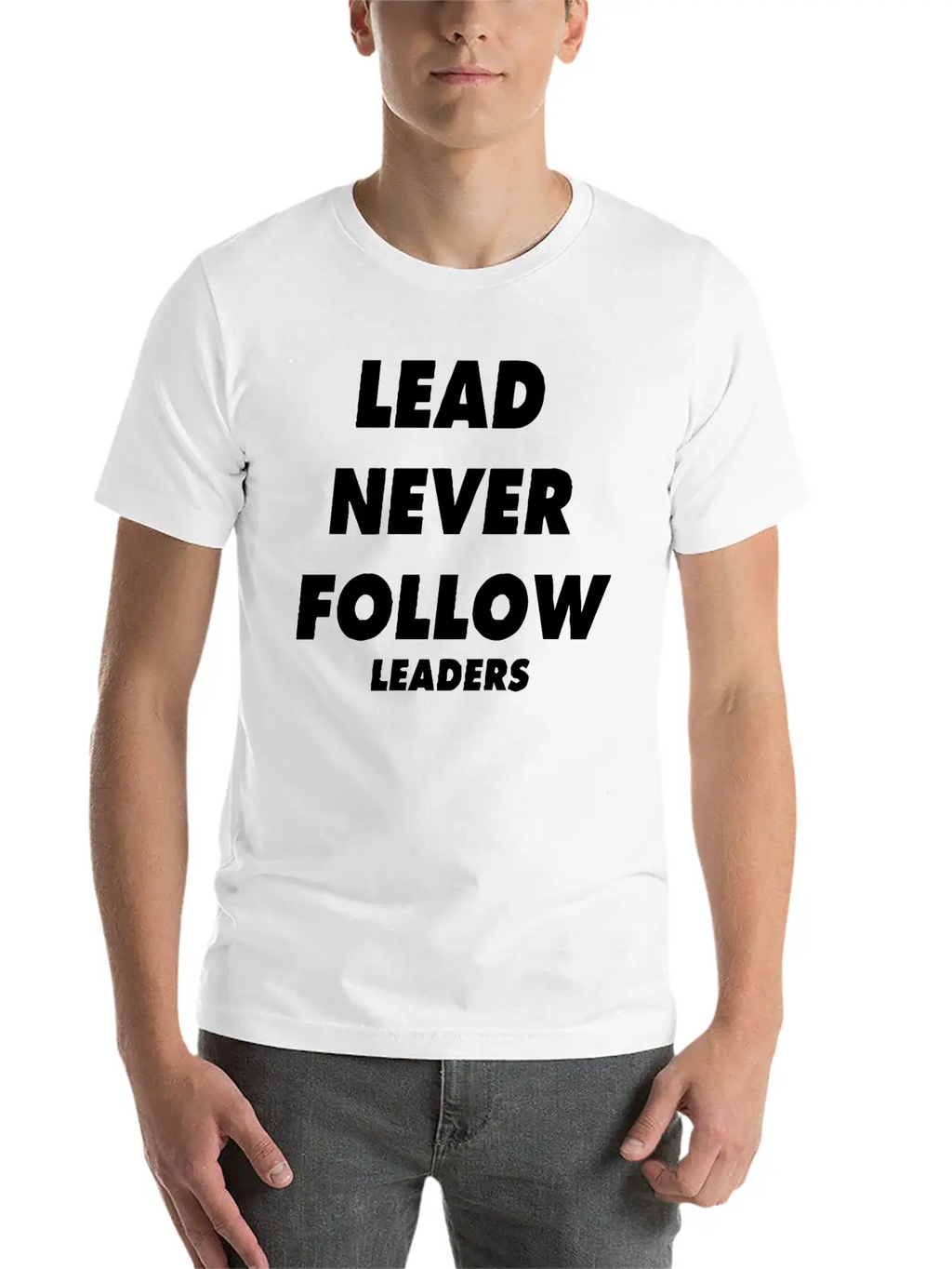 Lead Never Follow Leaders Shirt Chicago Drill Y2k Unisex Casual T-Shirt – Clean Design For Daily Comfort
