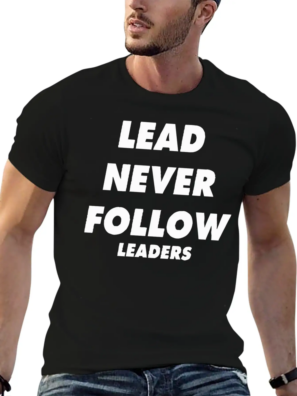 Lead Never Follow Leaders Shirt Chicago Drill Y2k Unisex Casual T-Shirt – Clean Design For Daily Comfort