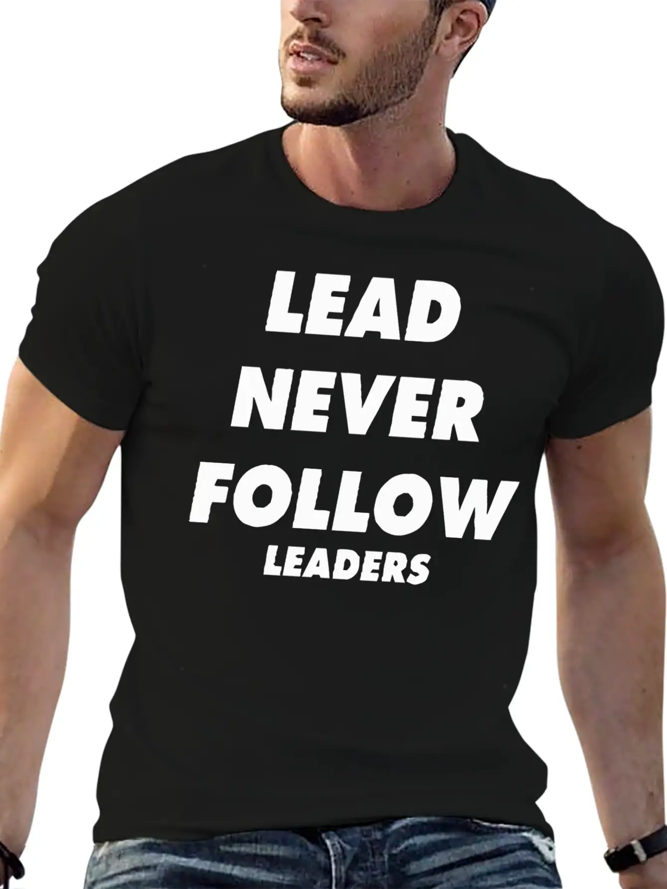 Lead Never Follow Leaders Shirt Chicago Drill Y2k Unisex Casual T-Shirt – Clean Design For Daily Comfort