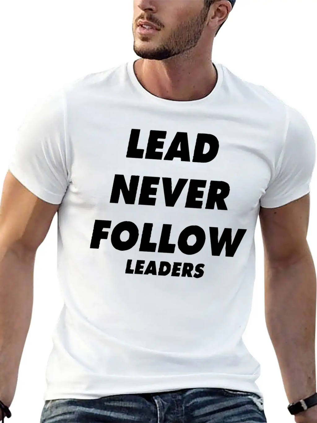 Lead Never Follow Leaders Shirt Chicago Drill Y2k Unisex Casual T-Shirt – Clean Design For Daily Comfort
