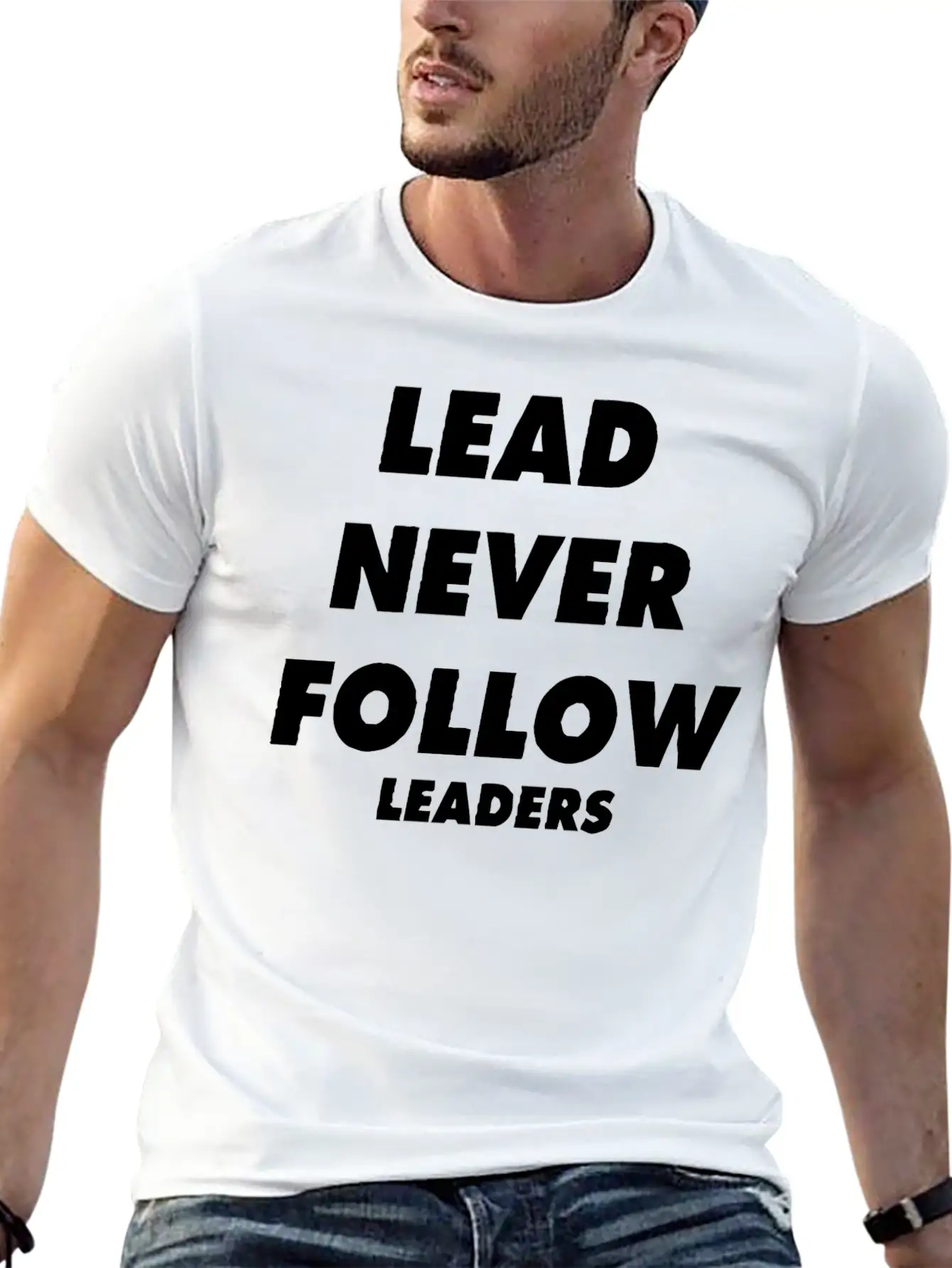 Lead Never Follow Leaders Shirt Chicago Drill Y2k Unisex Casual T-Shirt – Clean Design For Daily Comfort