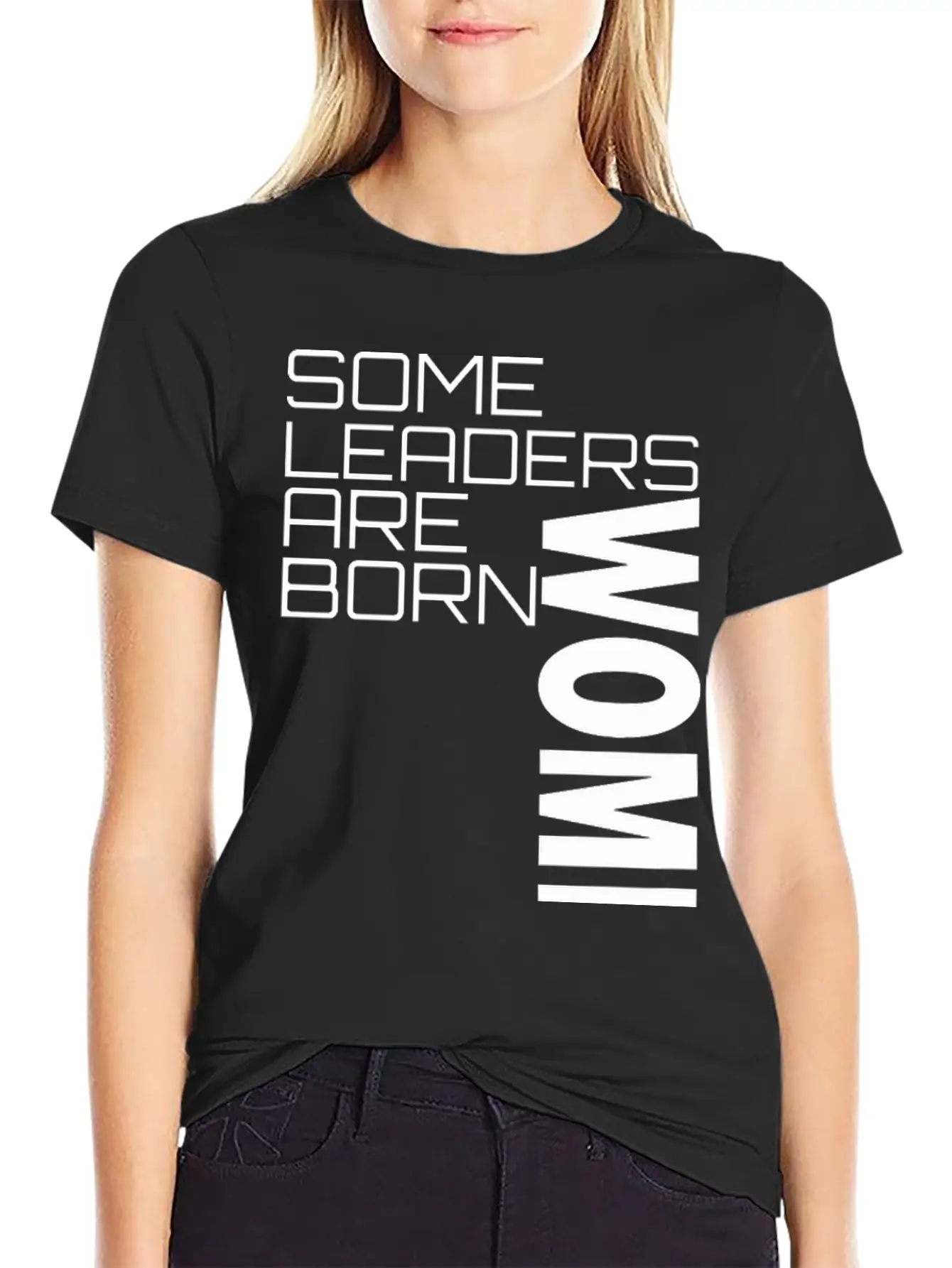 Leadership Quotes For Women Breathable Soft Cotton T-Shirt – Timeless Casual Look