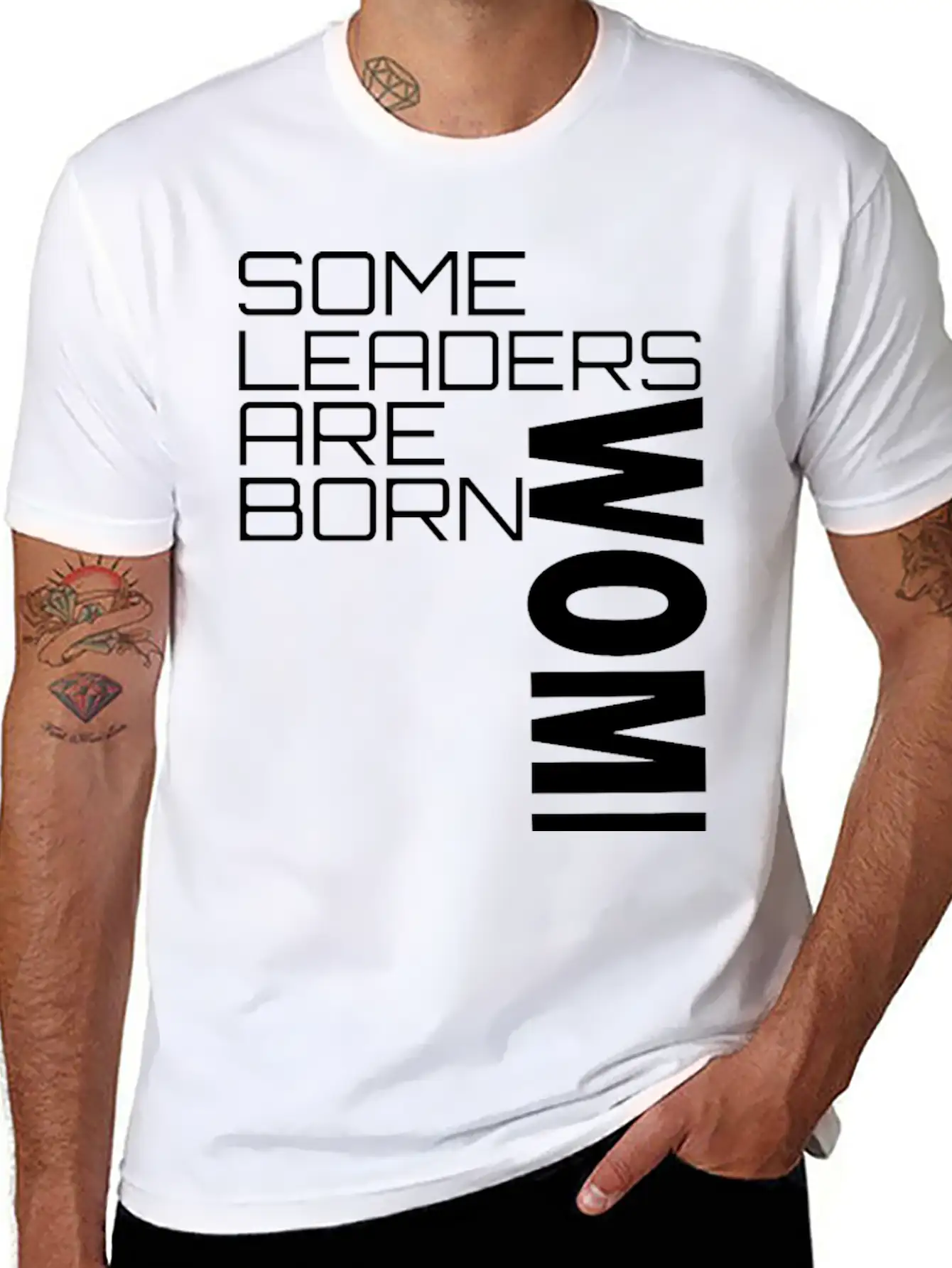 Leadership Quotes For Women Breathable Soft Cotton T-Shirt – Timeless Casual Look