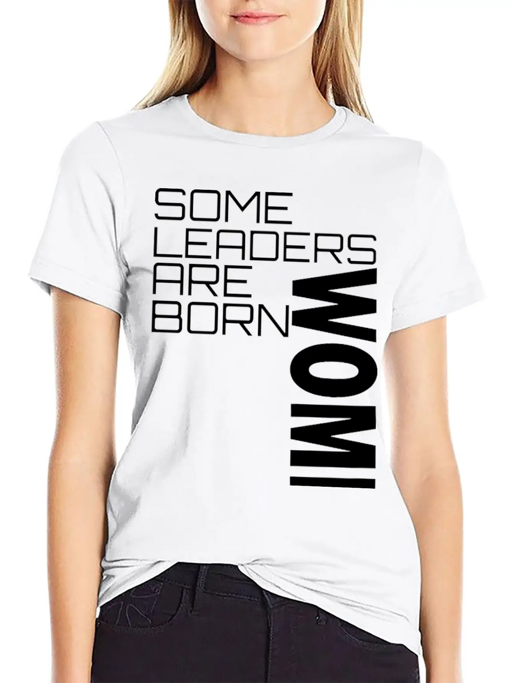 Leadership Quotes For Women Breathable Soft Cotton T-Shirt – Timeless Casual Look