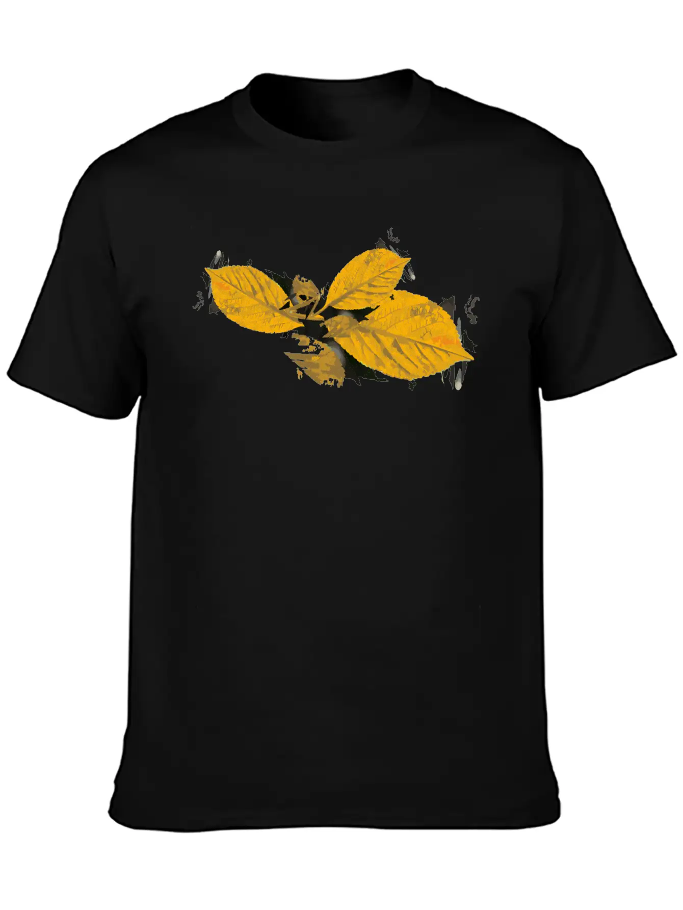 Leaf Autumn Season Stylish Everyday T-Shirt – Unisex Basic Cotton Tee