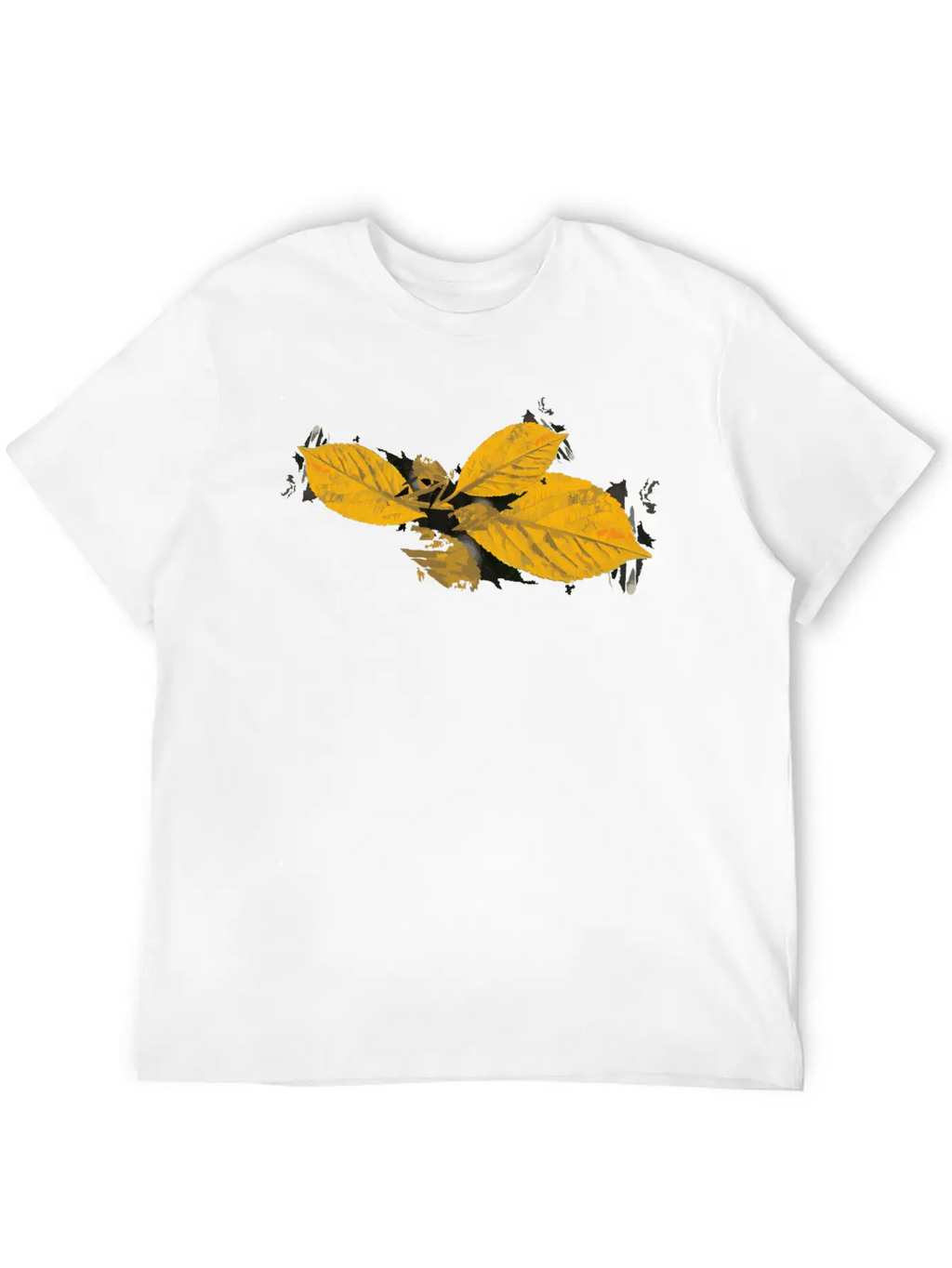 Leaf Autumn Season Stylish Everyday T-Shirt – Unisex Basic Cotton Tee