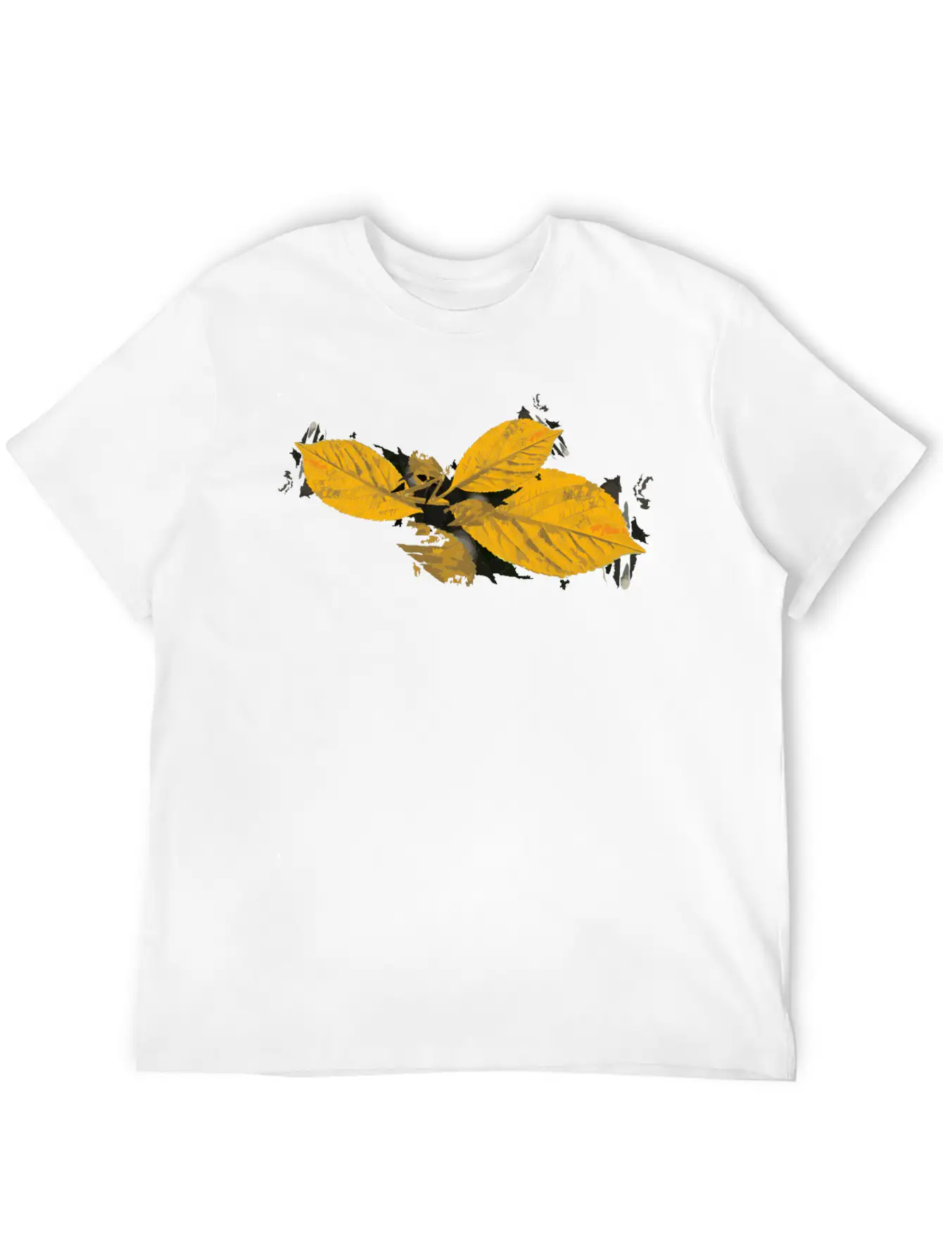 Leaf Autumn Season Stylish Everyday T-Shirt – Unisex Basic Cotton Tee