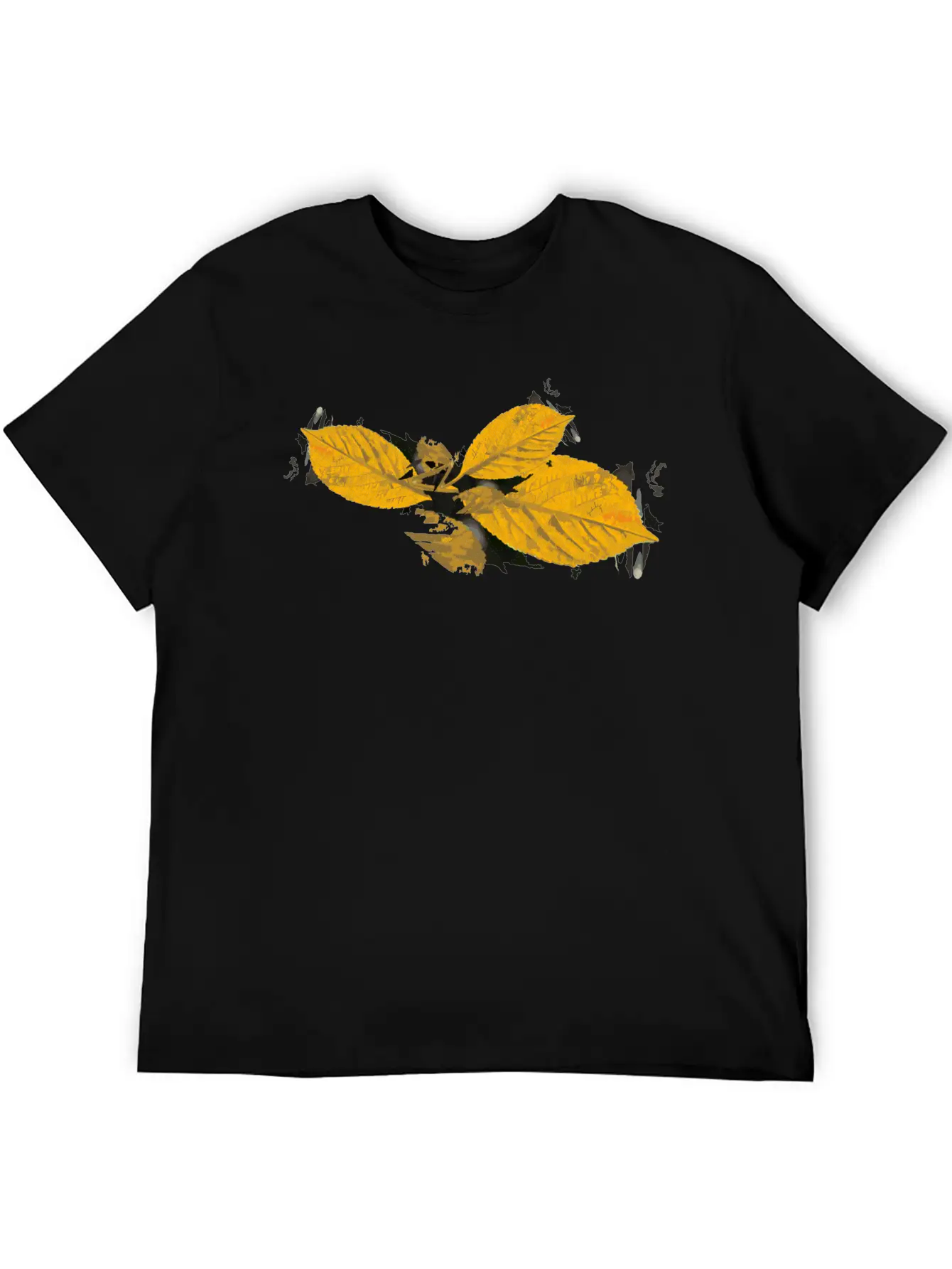 Leaf Autumn Season Stylish Everyday T-Shirt – Unisex Basic Cotton Tee