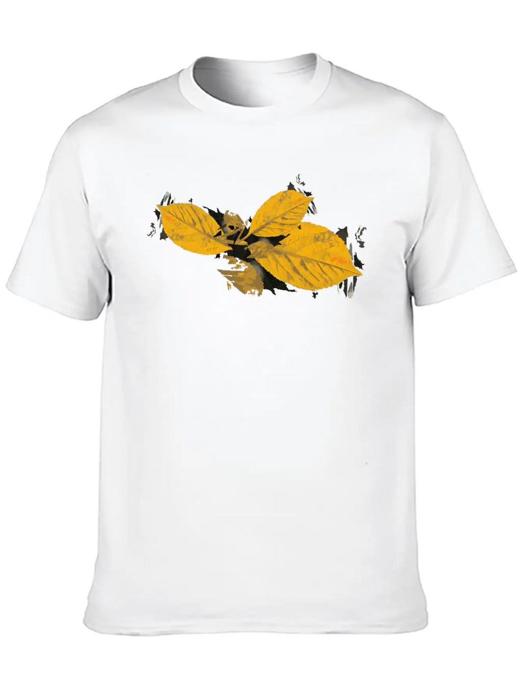 Leaf Autumn Season Stylish Everyday T-Shirt – Unisex Basic Cotton Tee