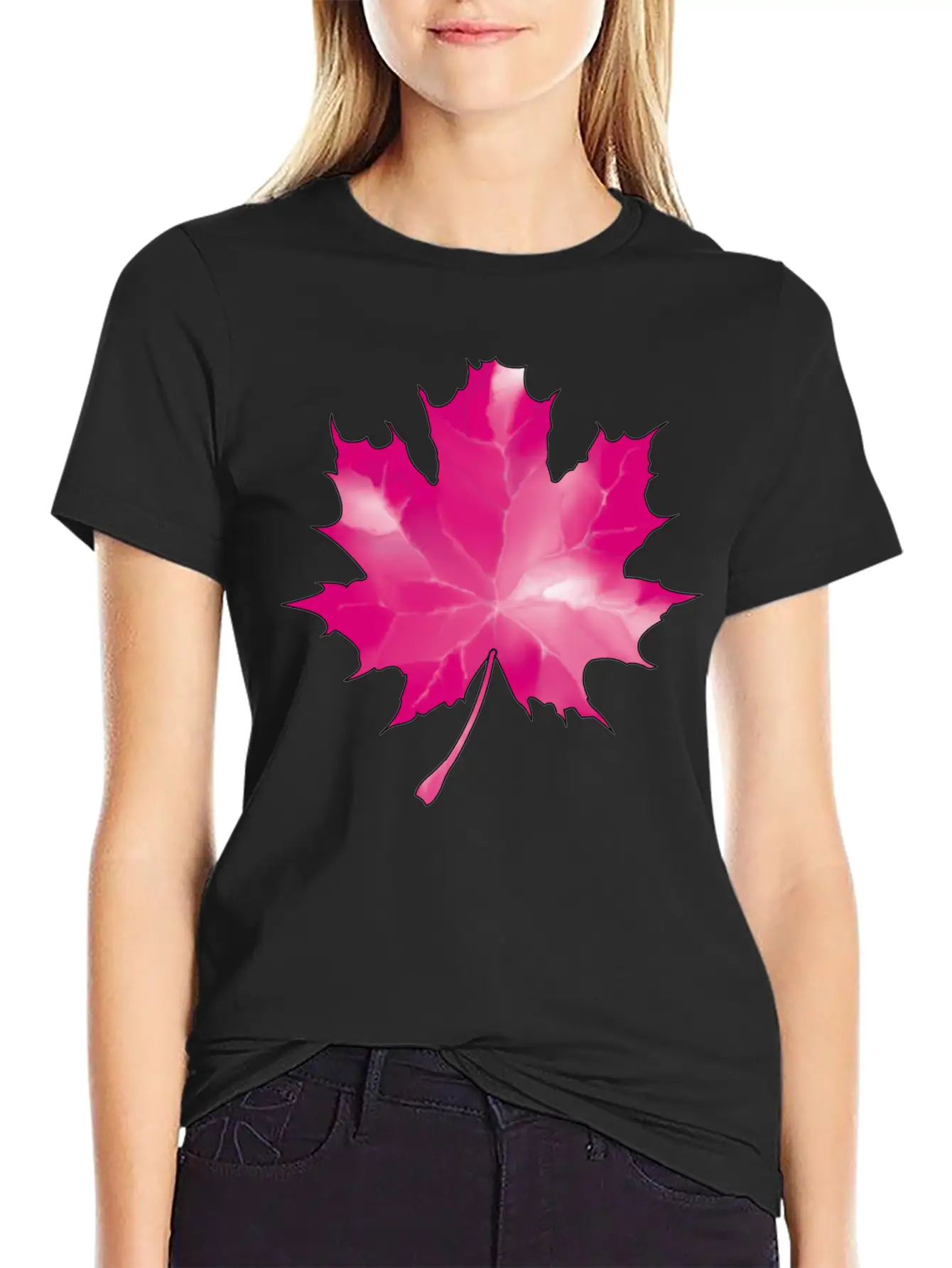 Leaf Essential Cotton Tee For Daily Outfits – Unisex Style