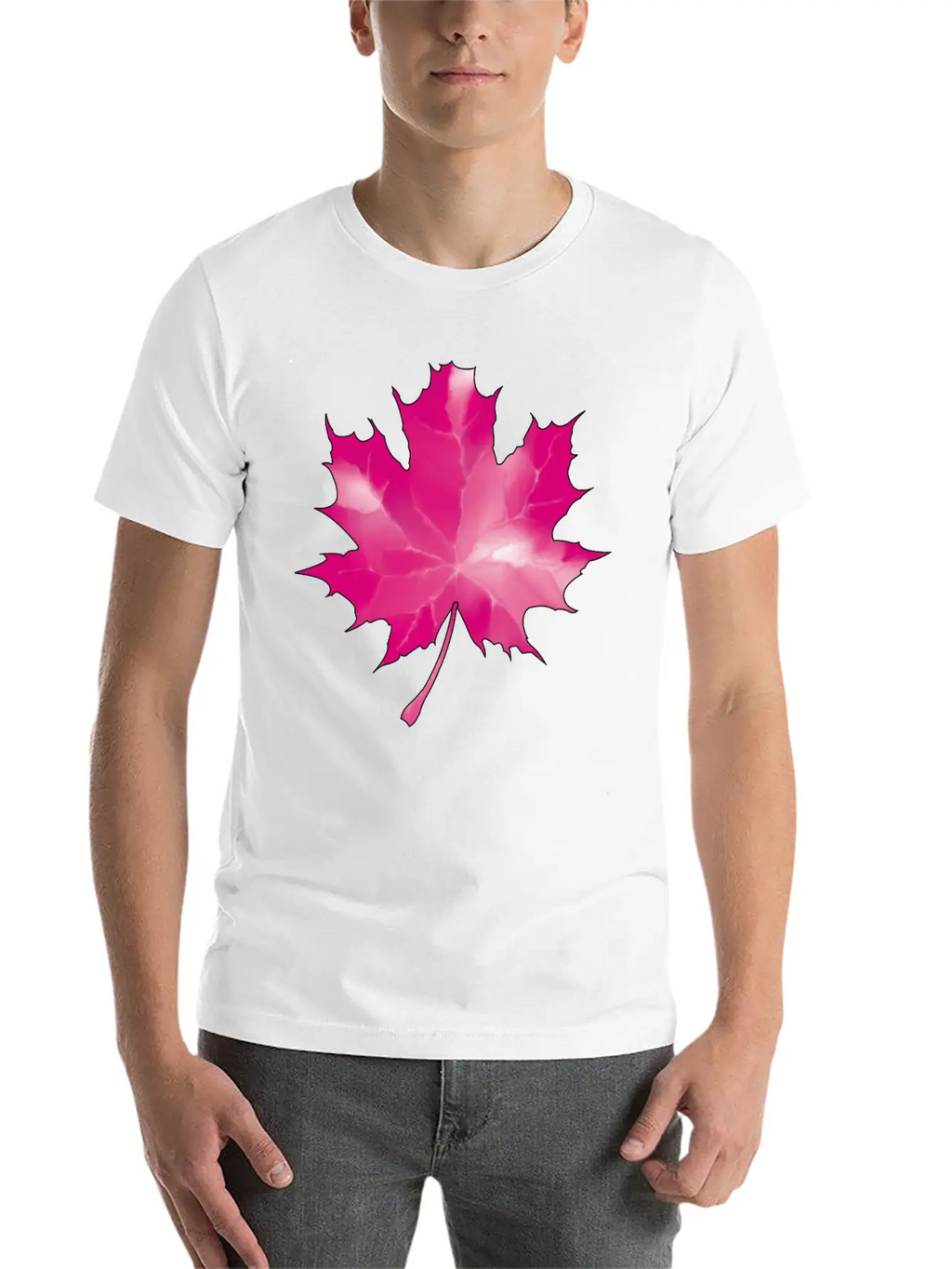 Leaf Essential Cotton Tee For Daily Outfits – Unisex Style