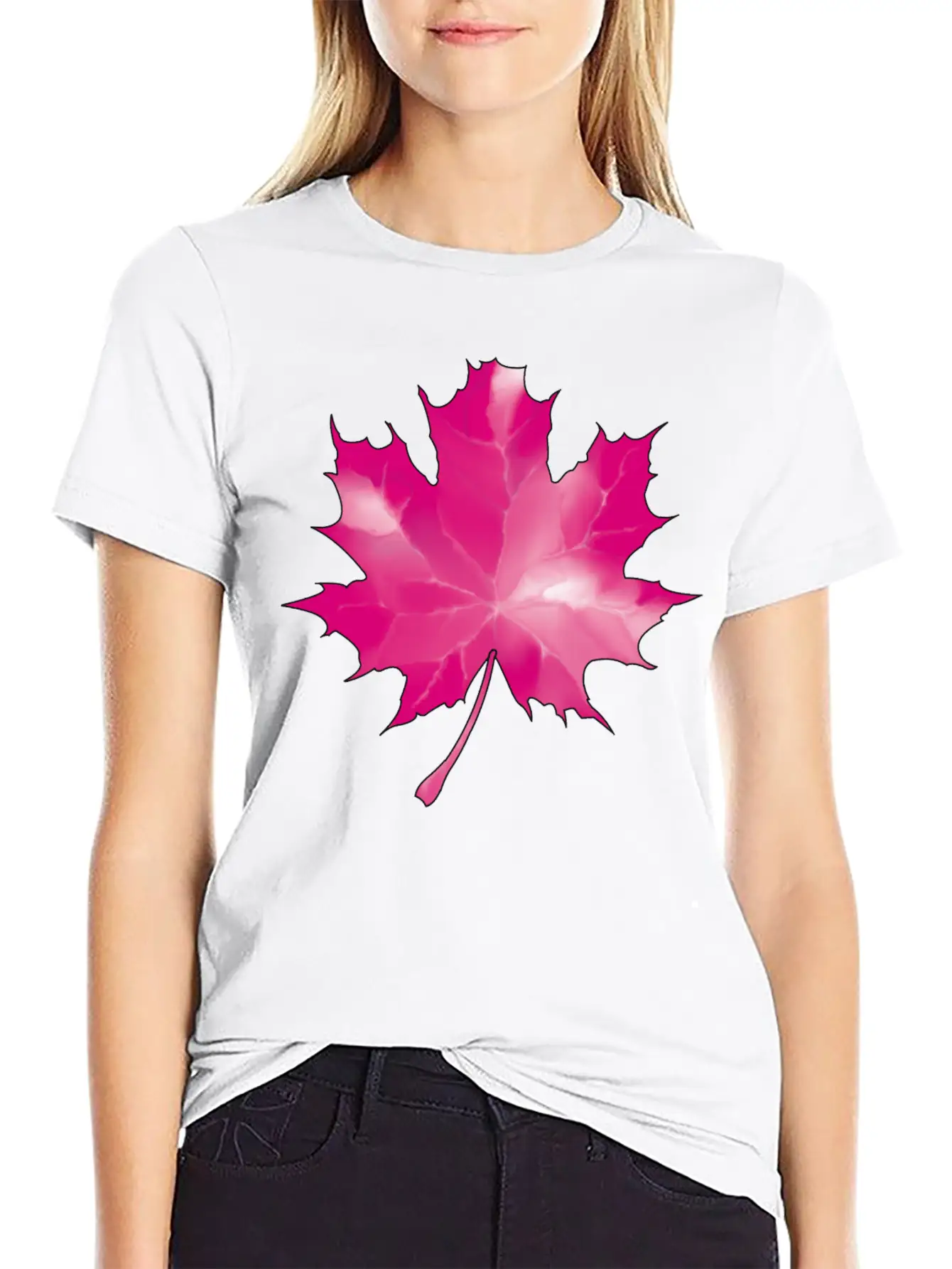 Leaf Essential Cotton Tee For Daily Outfits – Unisex Style