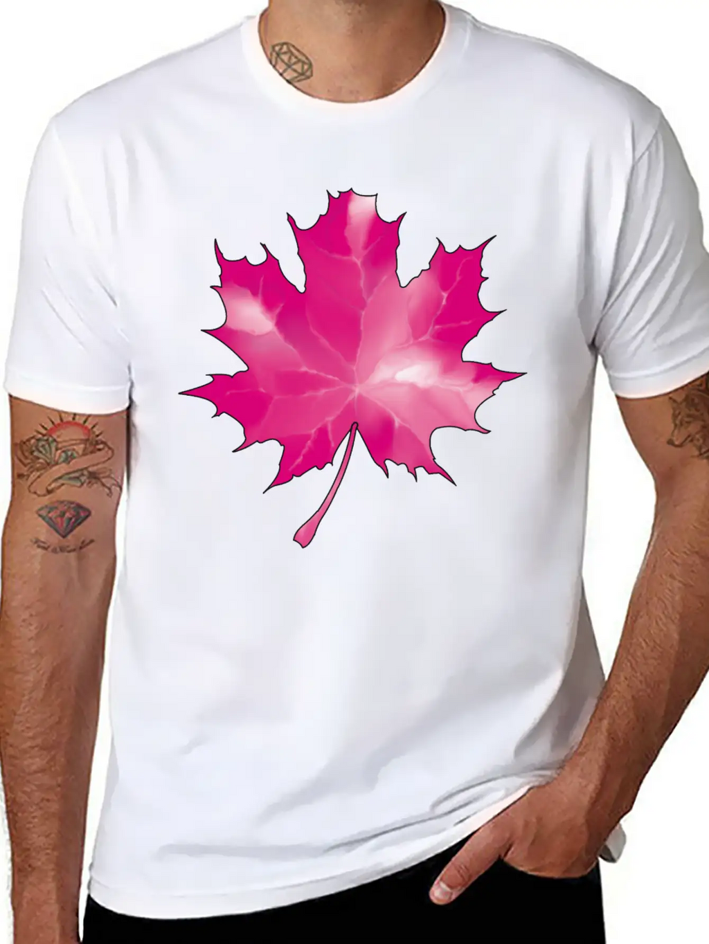 Leaf Essential Cotton Tee For Daily Outfits – Unisex Style