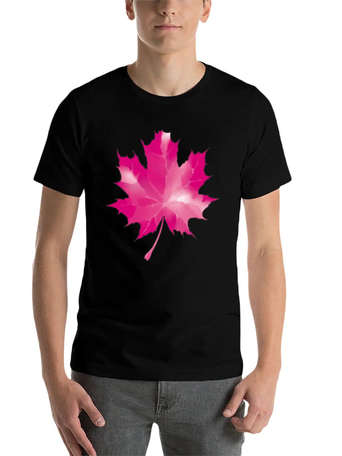 Leaf Essential Cotton Tee For Daily Outfits – Unisex Style