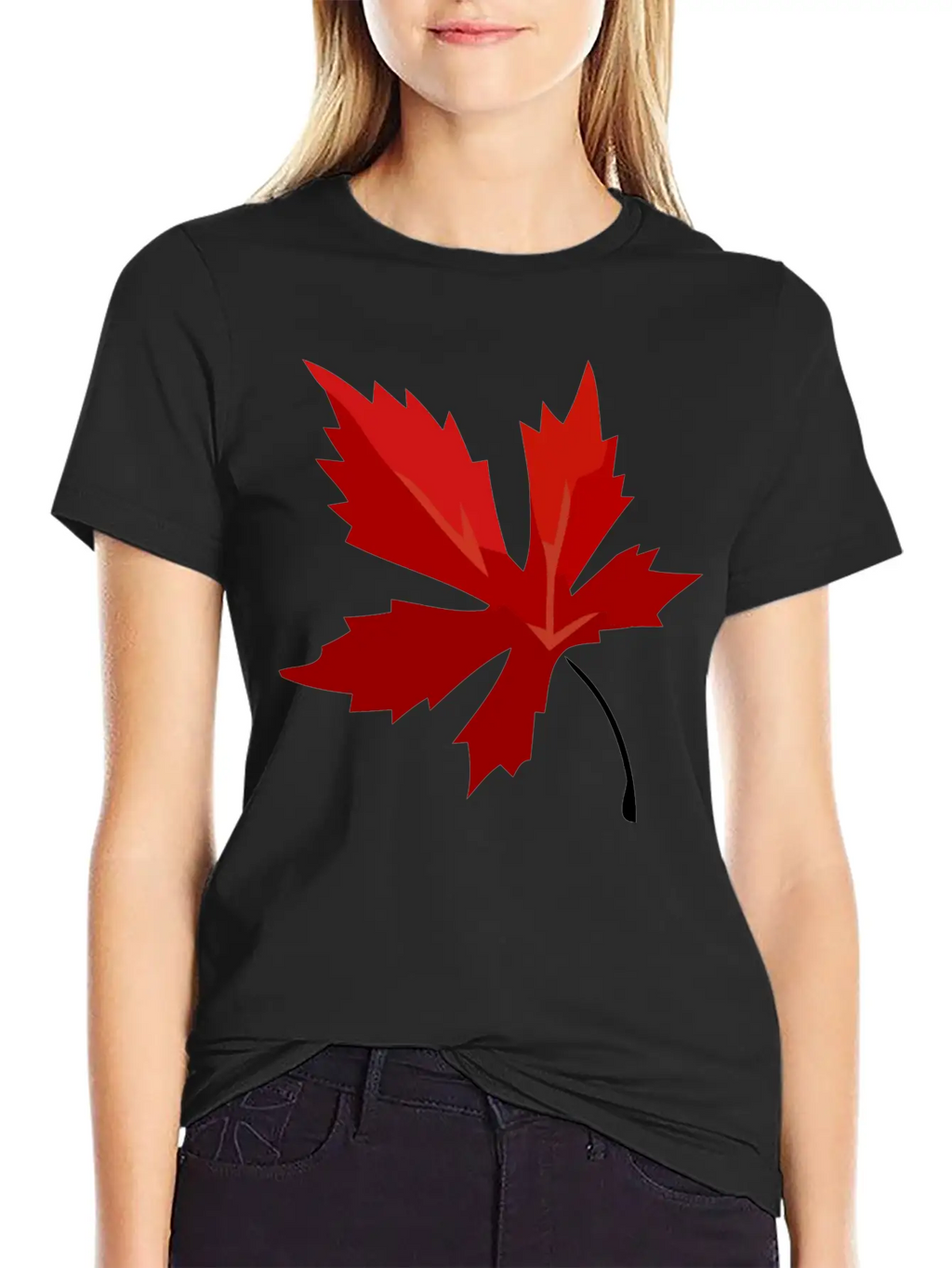 Leaf Maple Stylish Everyday T-Shirt – Unisex Basic Cotton Tee