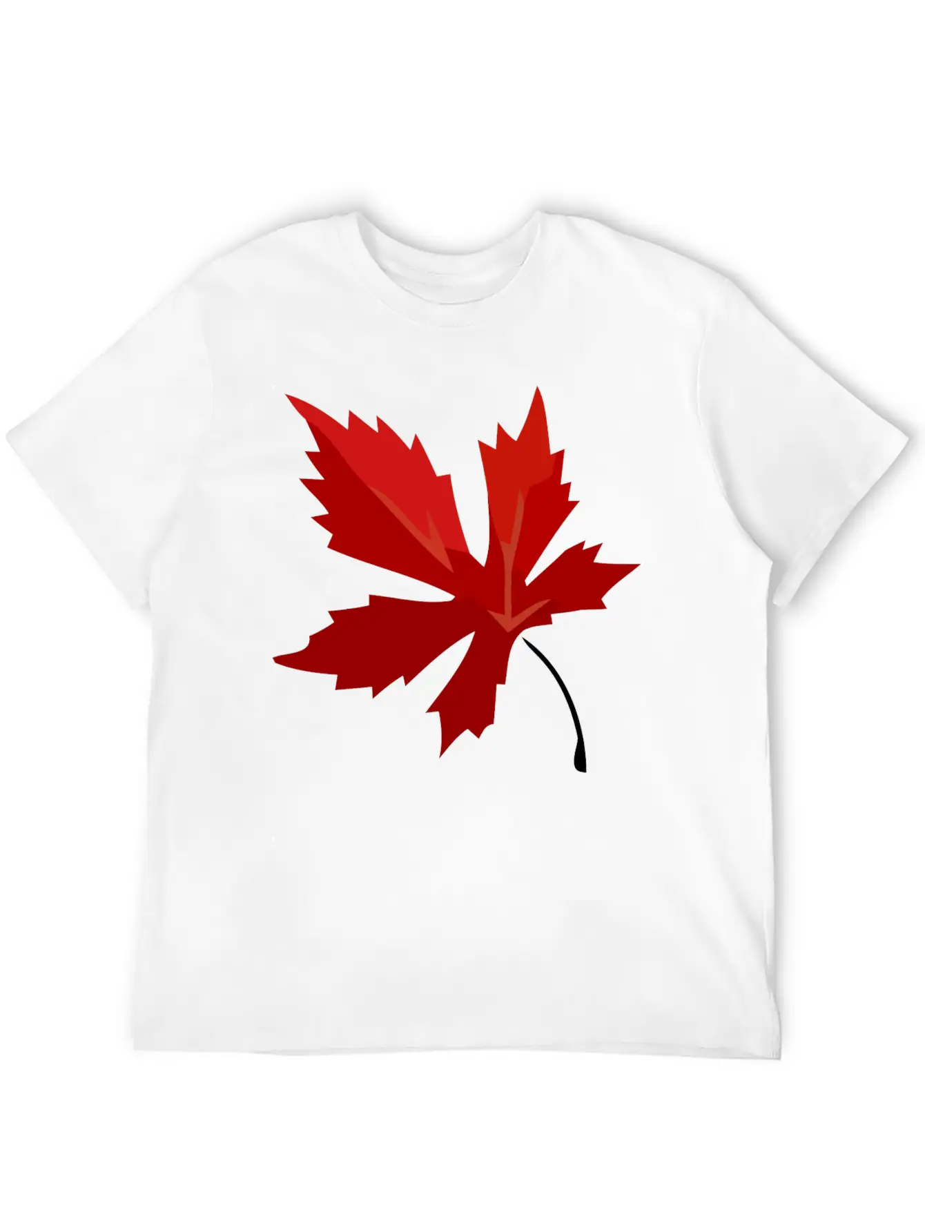 Leaf Maple Stylish Everyday T-Shirt – Unisex Basic Cotton Tee