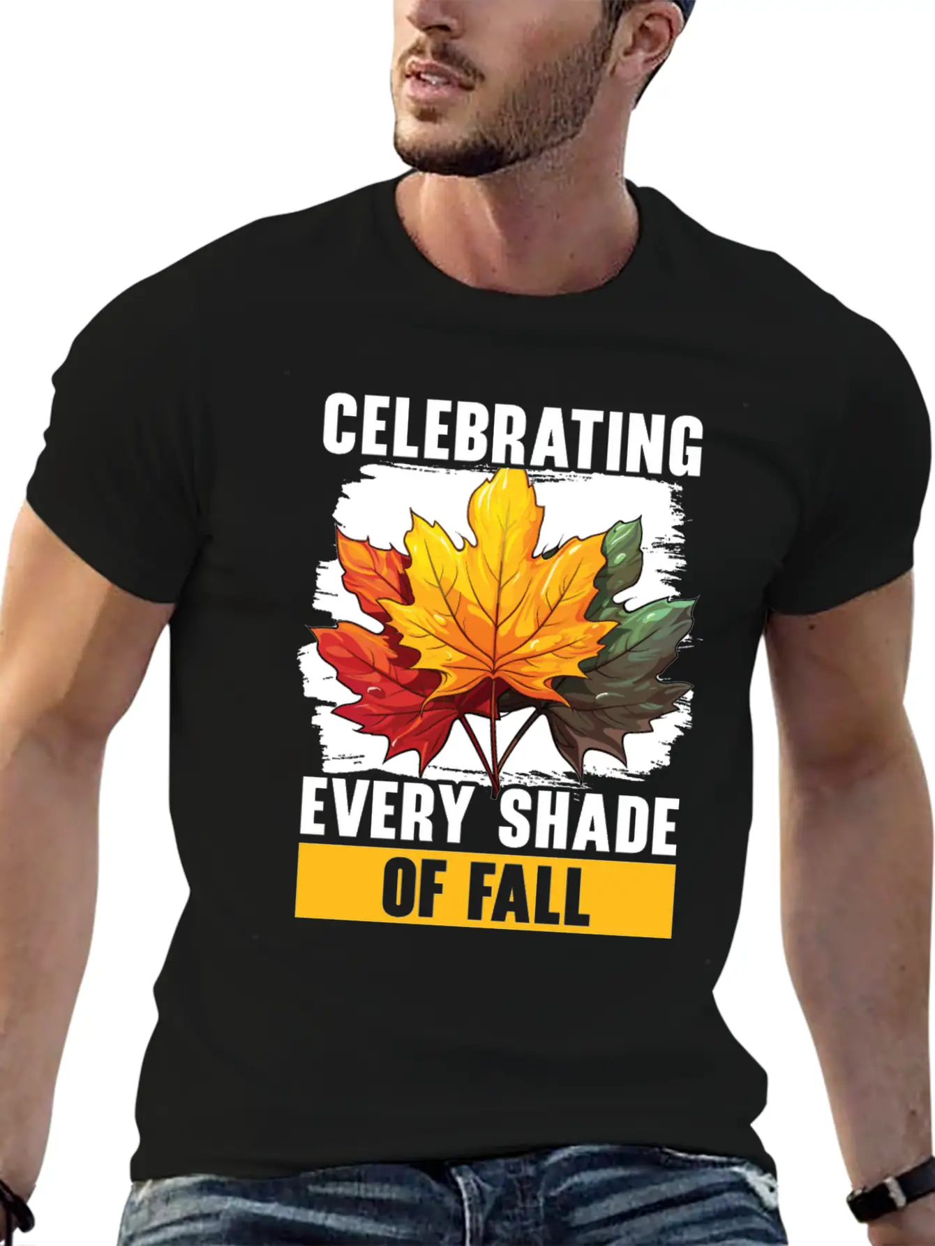 Leaf Peeping Autumn Leaf Peeper Fall Foliage Unisex Casual T-Shirt – Clean Design For Daily Comfort