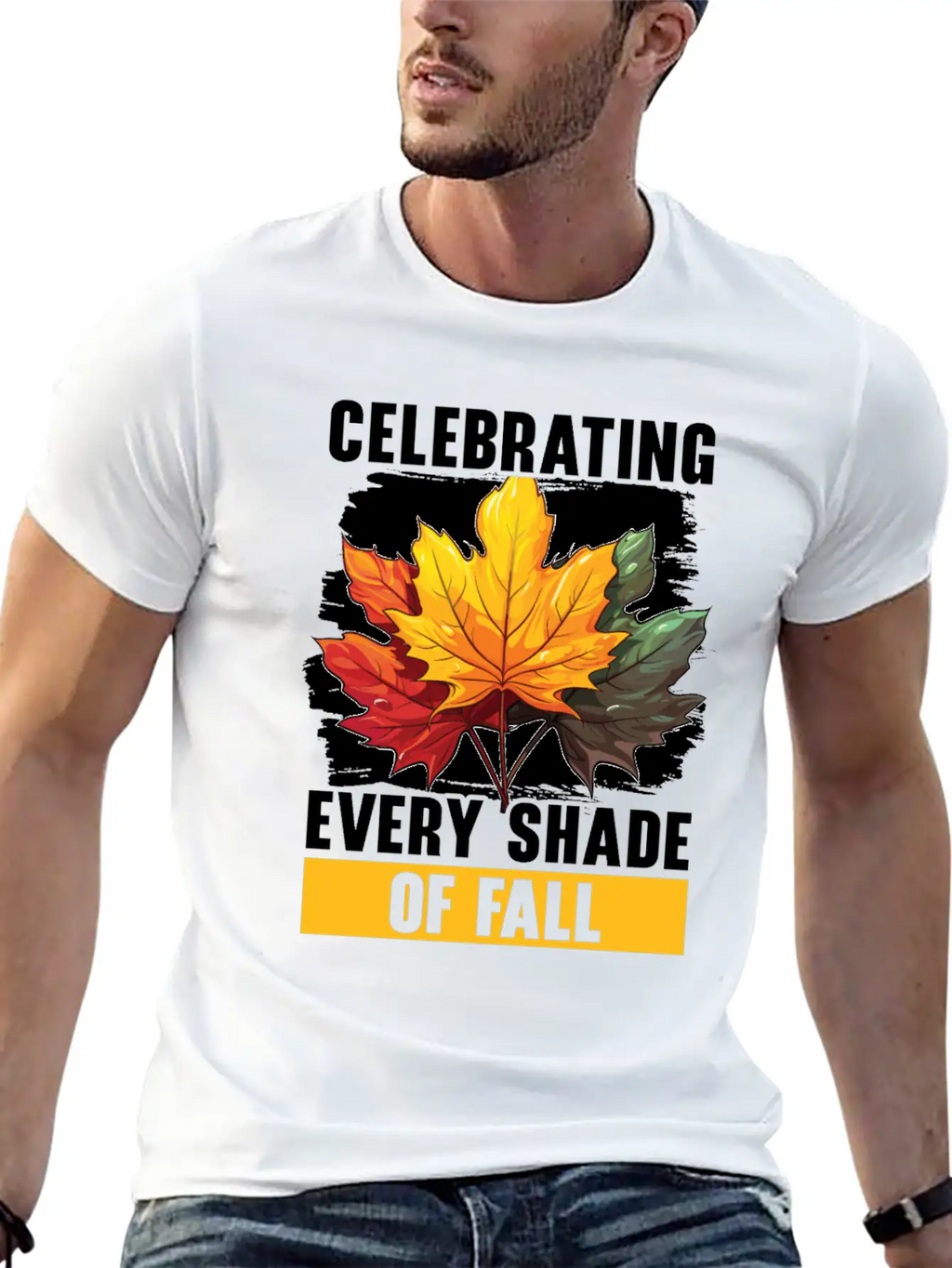 Leaf Peeping Autumn Leaf Peeper Fall Foliage Unisex Casual T-Shirt – Clean Design For Daily Comfort