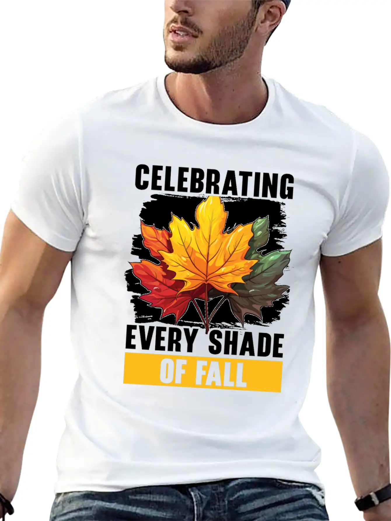 Leaf Peeping Autumn Leaf Peeper Fall Foliage Unisex Casual T-Shirt – Clean Design For Daily Comfort