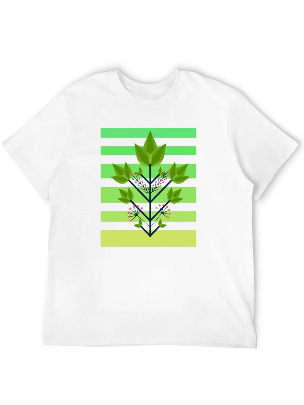 Leaf Sunset Unisex Casual T-Shirt – Clean Design For Daily Comfort
