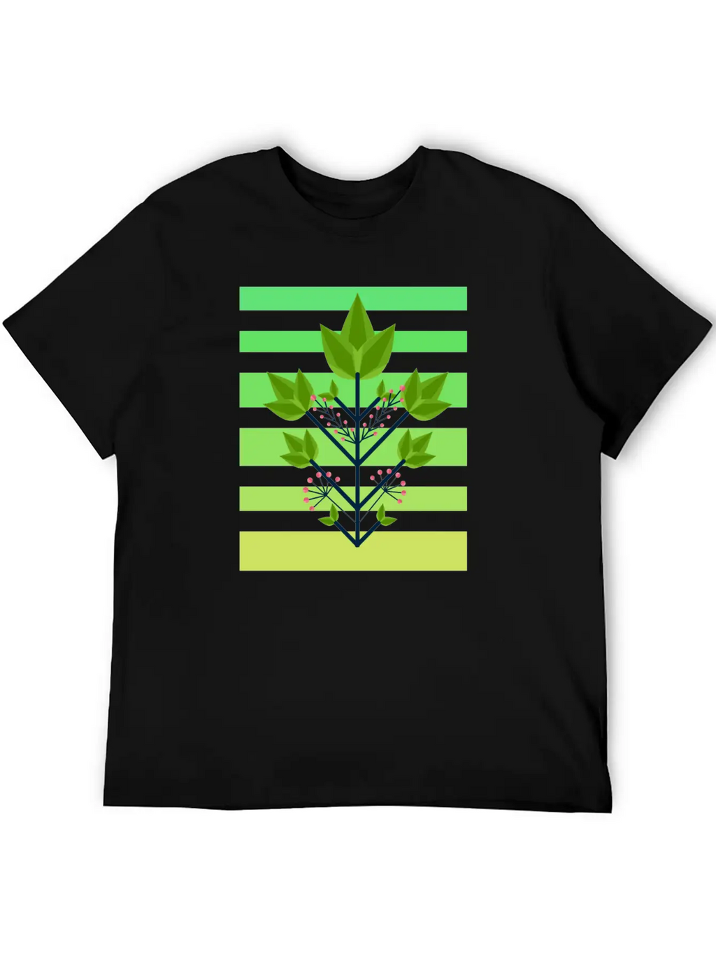 Leaf Sunset Unisex Casual T-Shirt – Clean Design For Daily Comfort