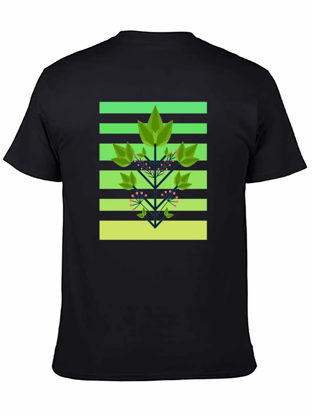 Leaf Sunset Unisex Casual T-Shirt – Clean Design For Daily Comfort