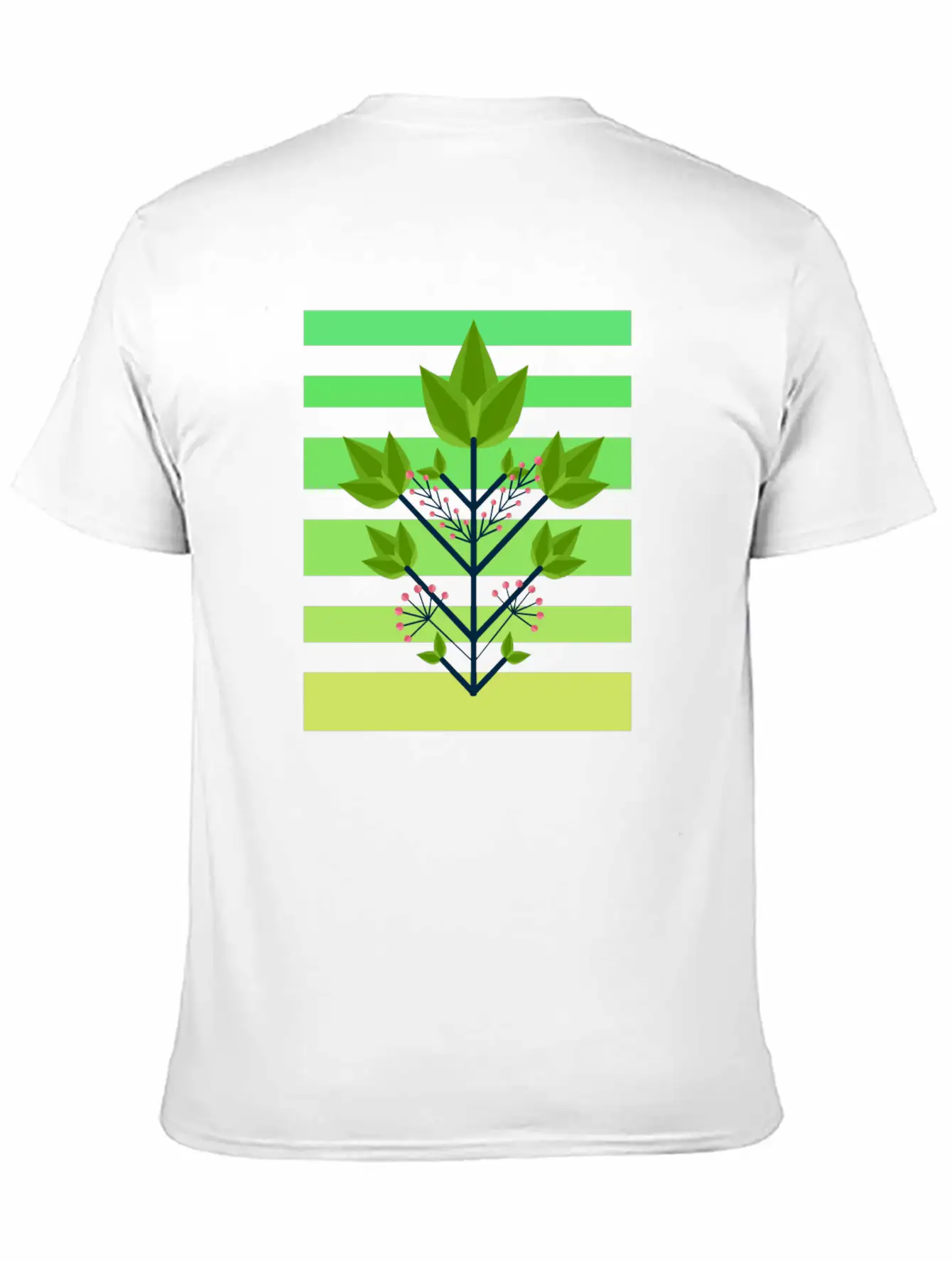 Leaf Sunset Unisex Casual T-Shirt – Clean Design For Daily Comfort
