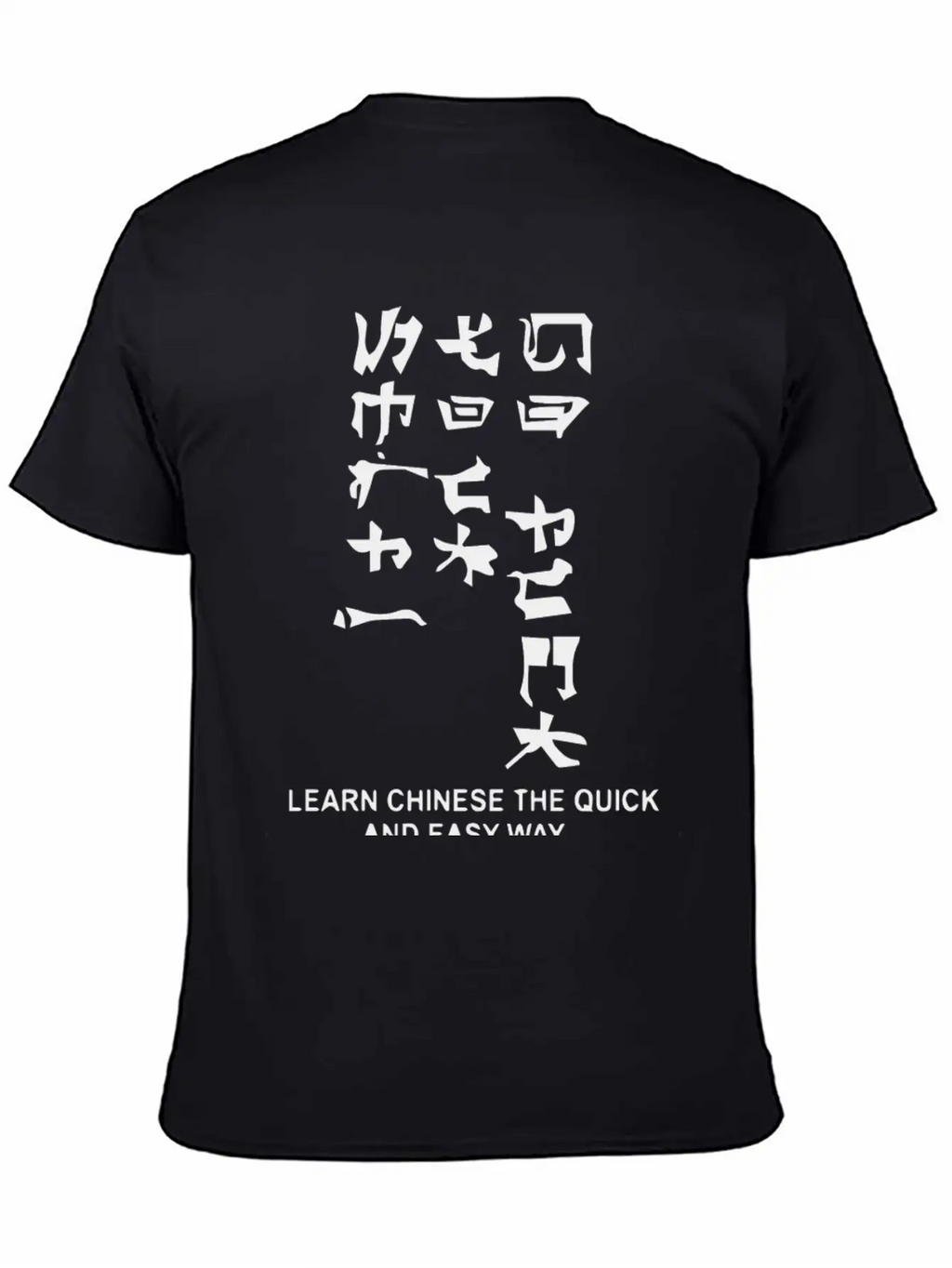 Learn To Read Chinese Essential Cotton Tee For Daily Outfits – Unisex Style