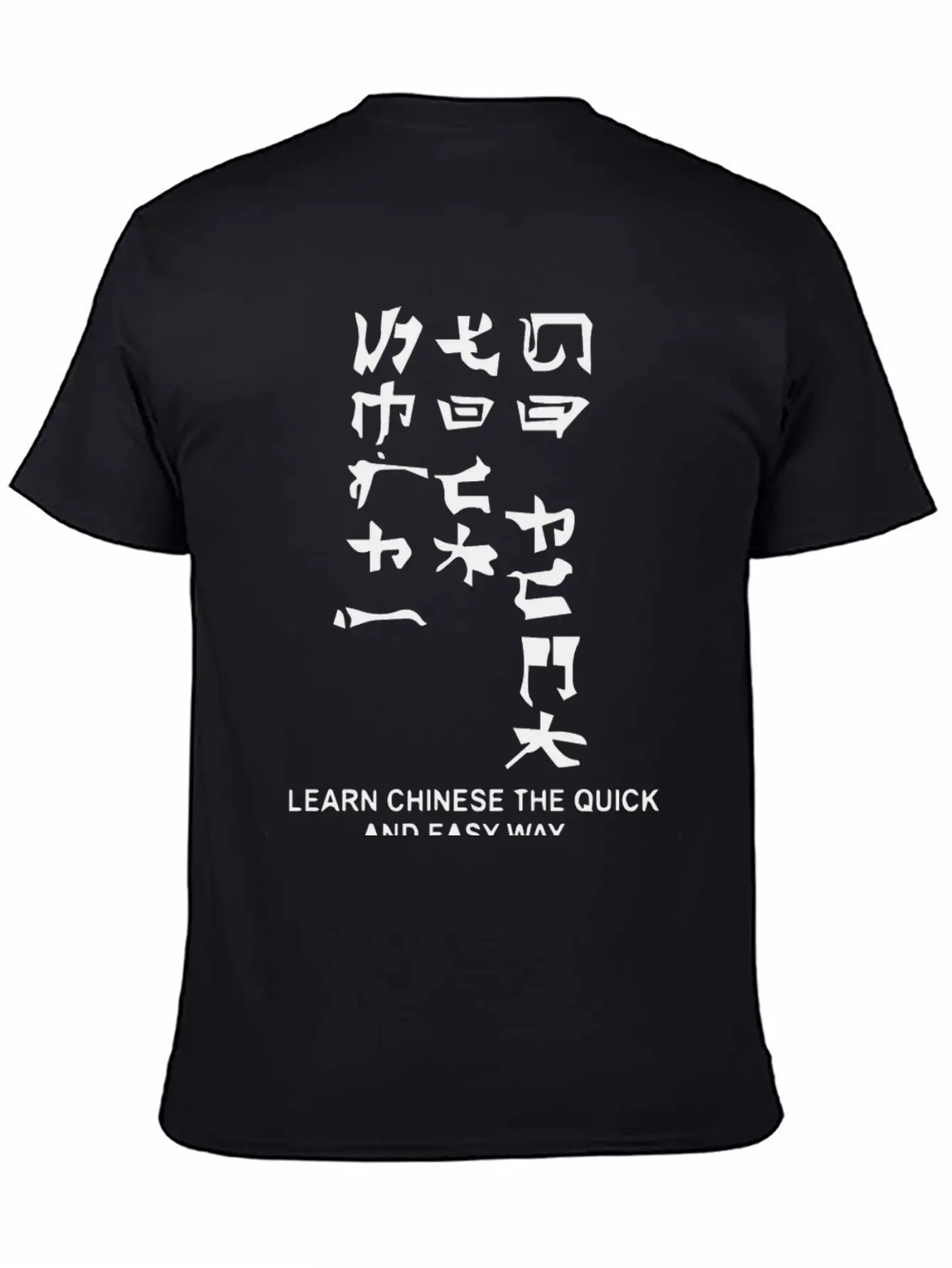 Learn To Read Chinese Essential Cotton Tee For Daily Outfits – Unisex Style