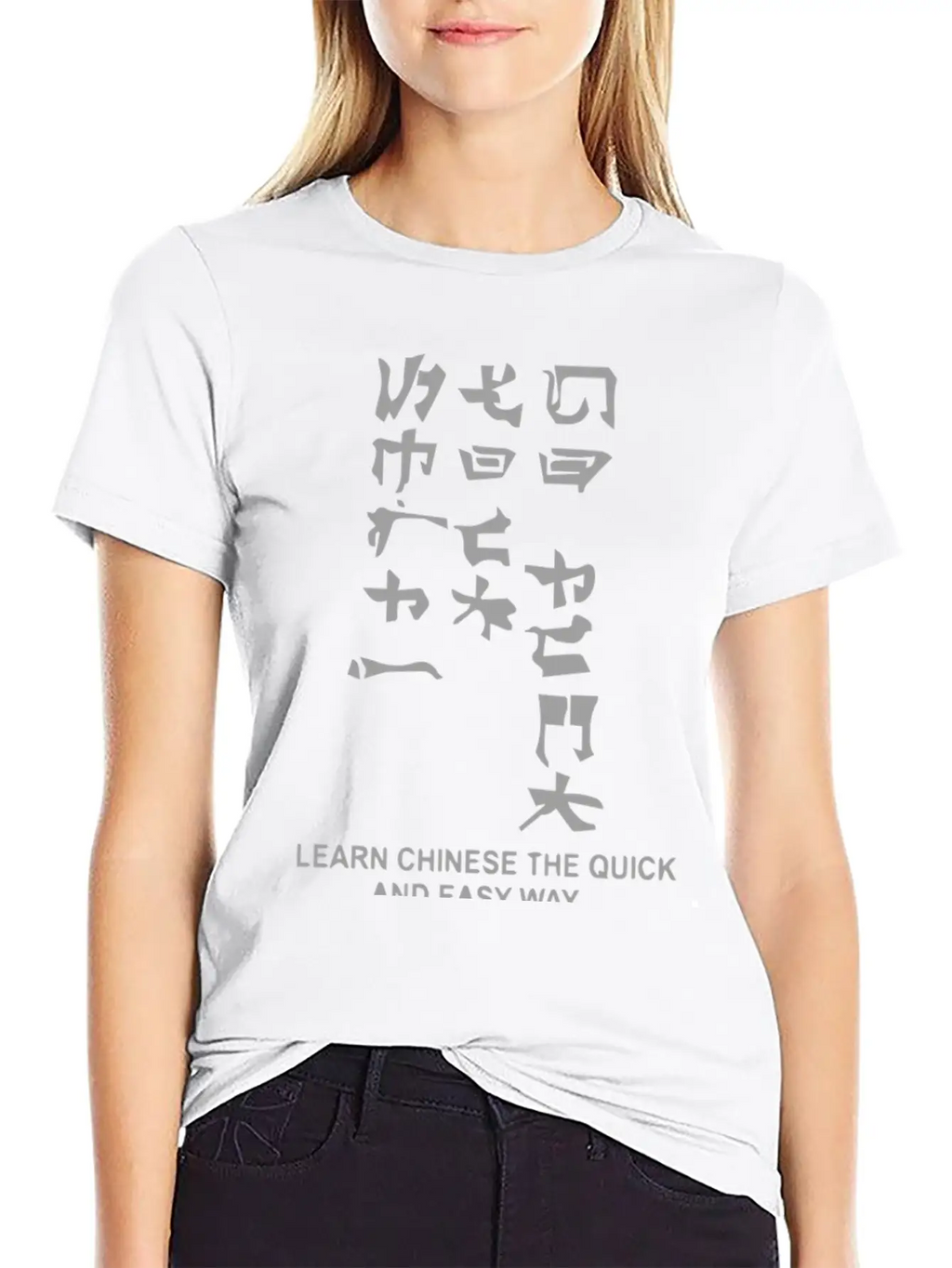 Learn To Read Chinese Essential Cotton Tee For Daily Outfits – Unisex Style