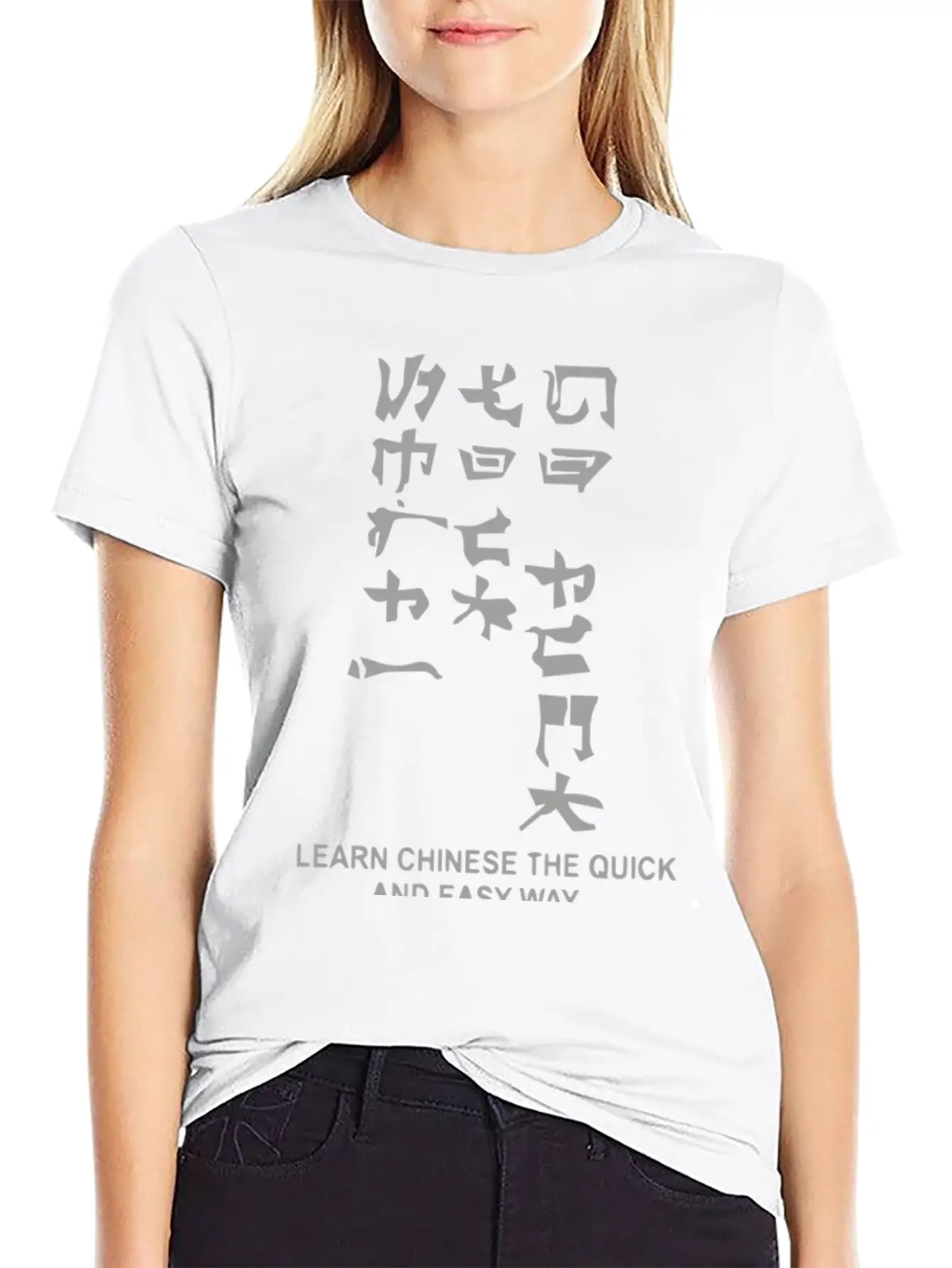 Learn To Read Chinese Essential Cotton Tee For Daily Outfits – Unisex Style